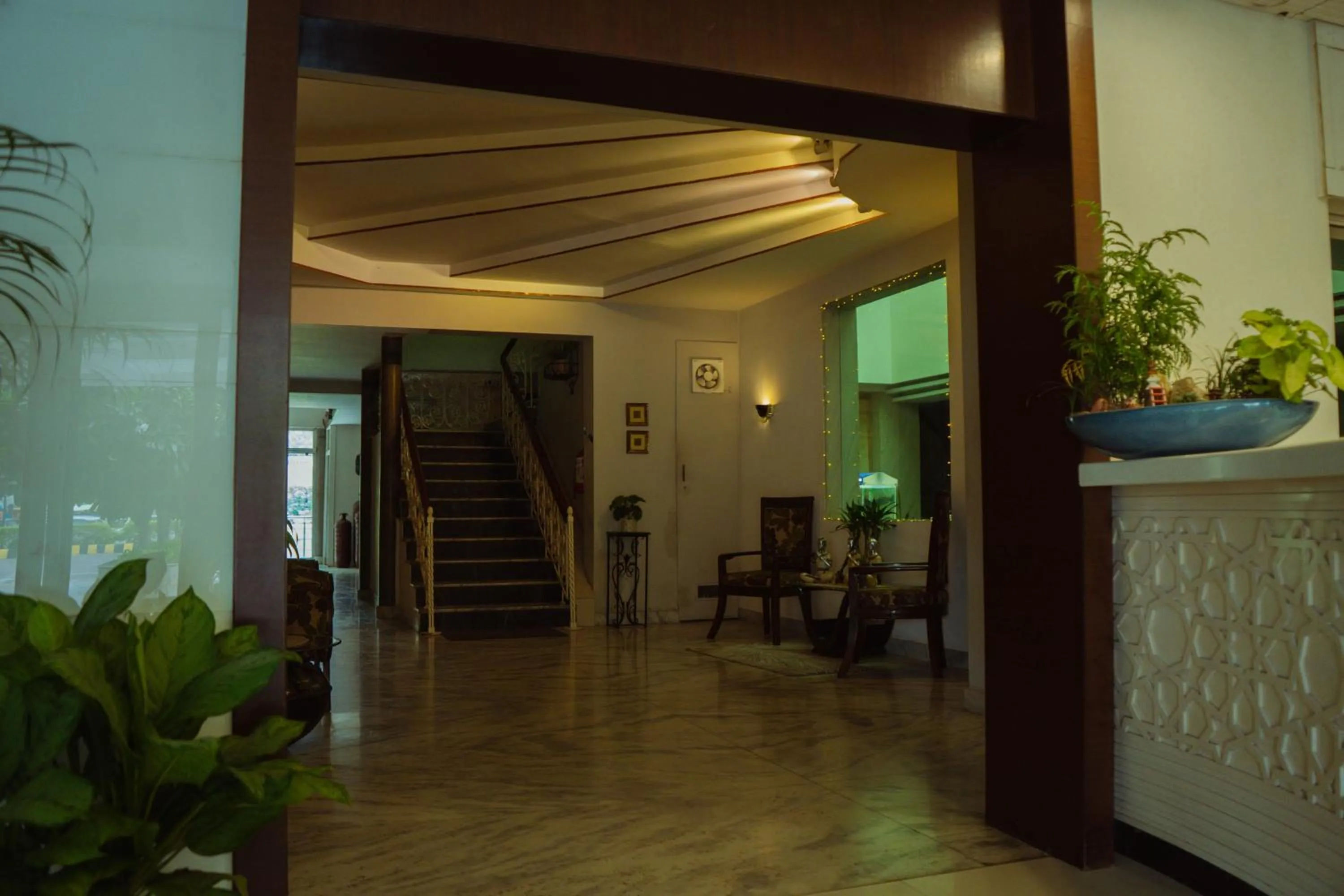 Lobby or reception in Hotel Yatrik