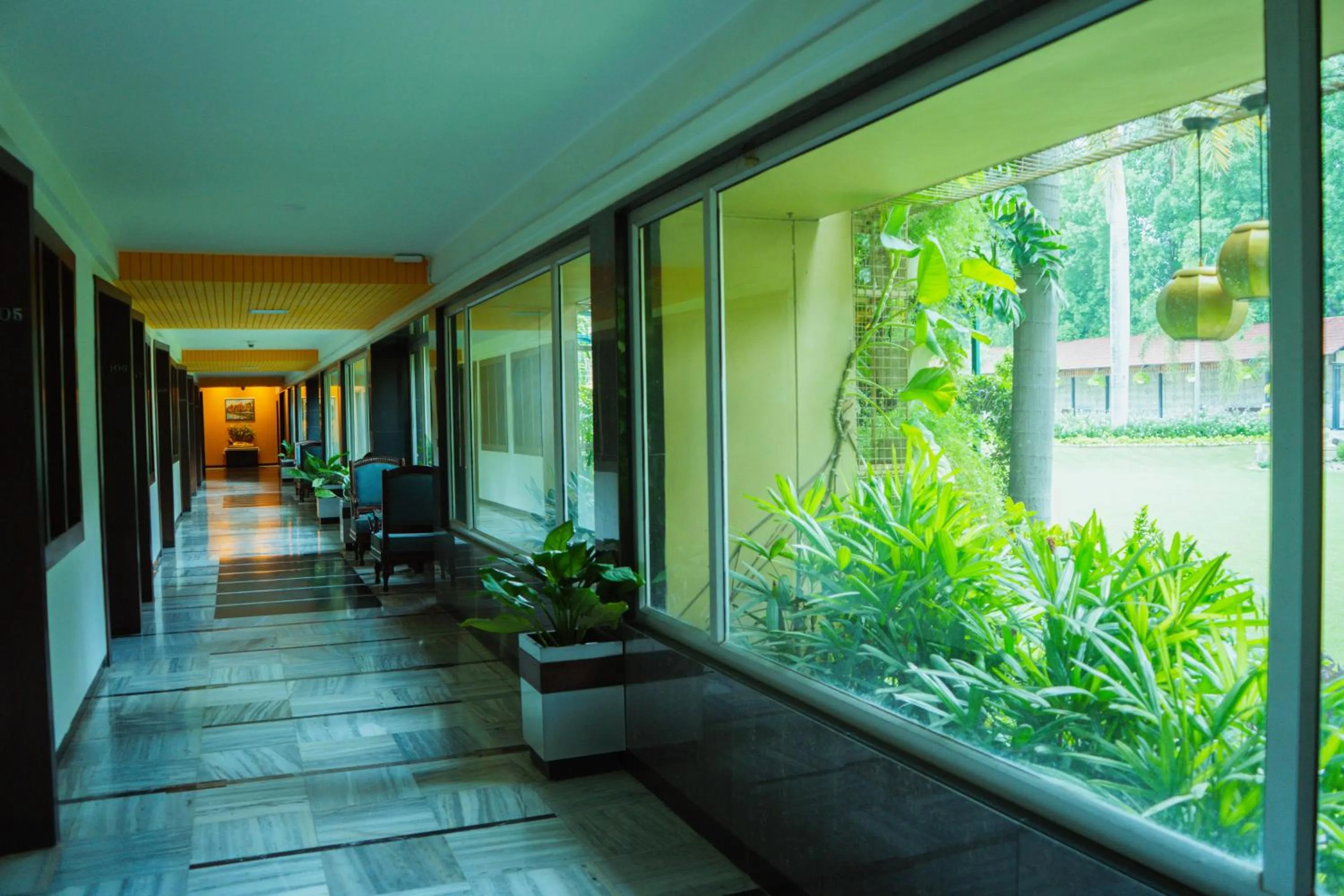 Garden in Hotel Yatrik