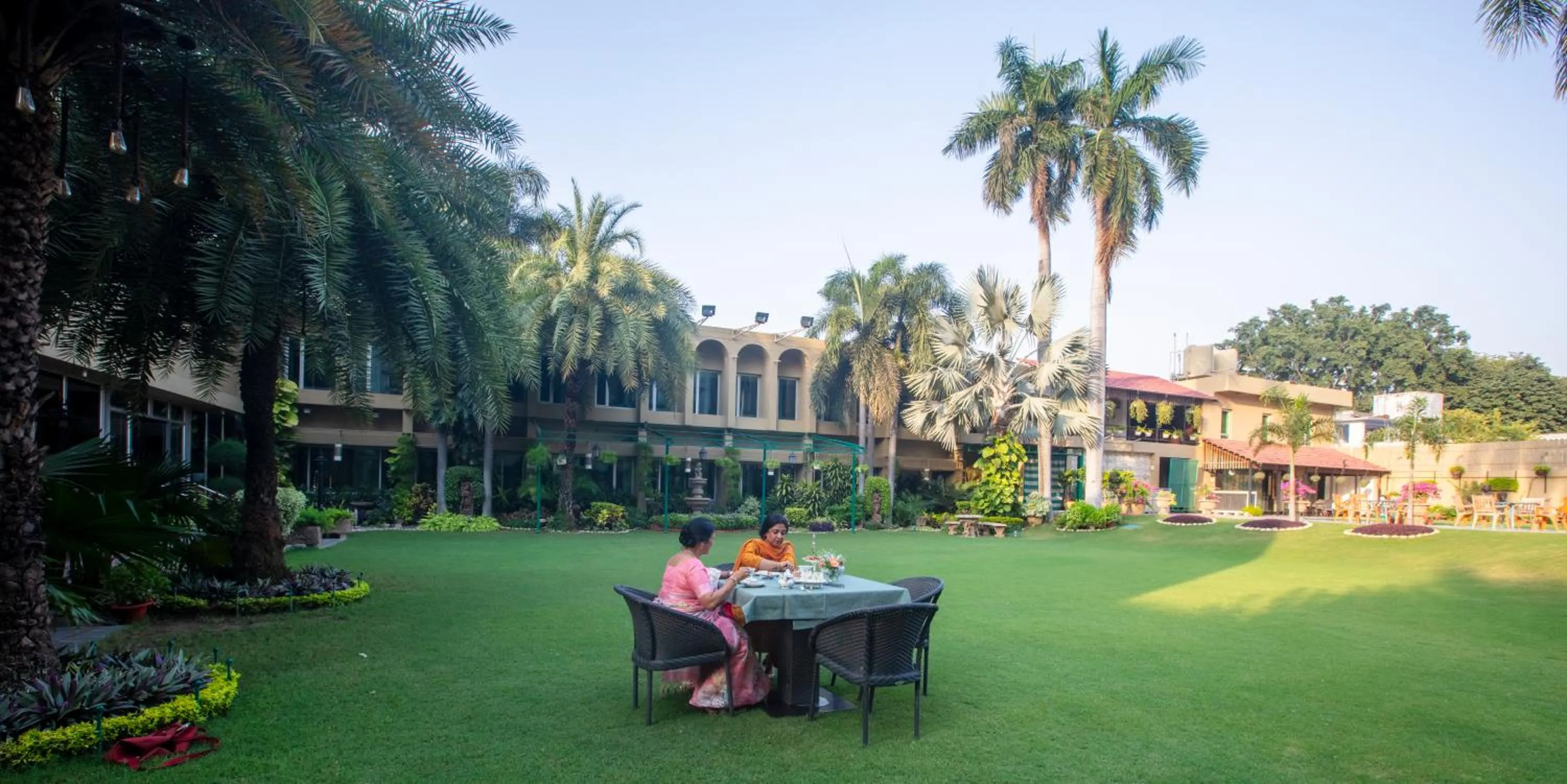 Garden in Hotel Yatrik