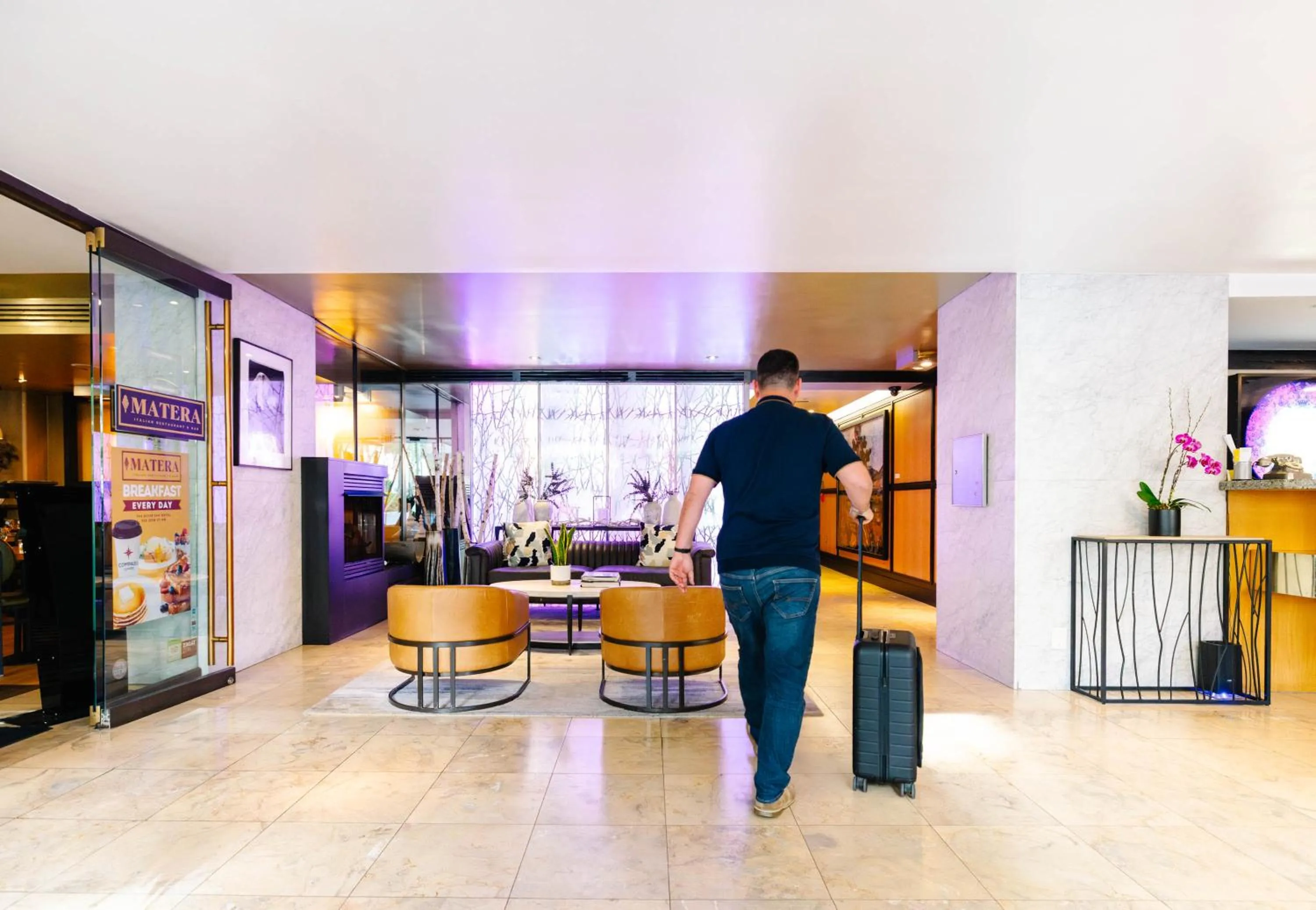 Lobby or reception in The River Inn