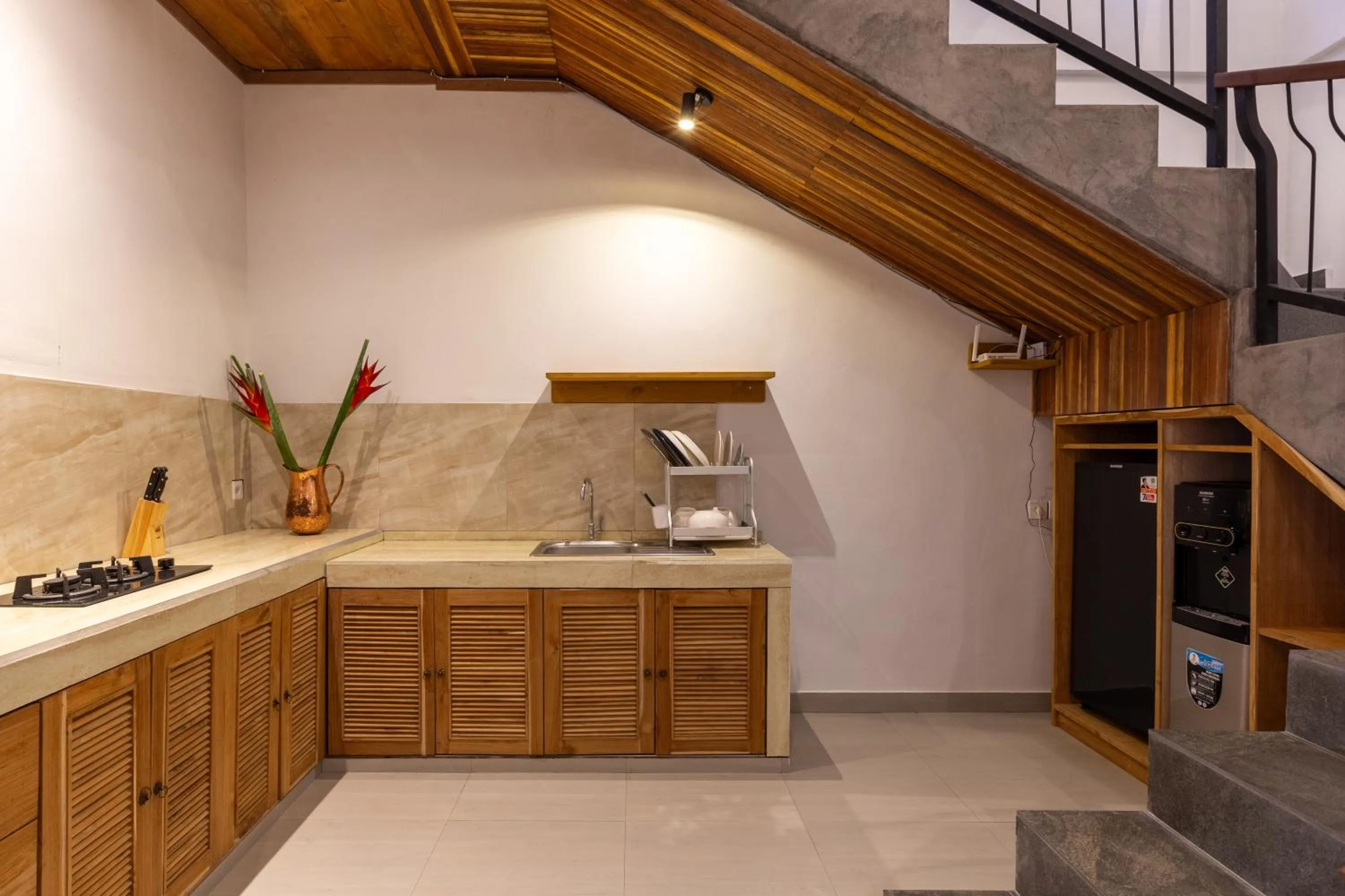 Kitchen or kitchenette in Bije Boutique & Gallery