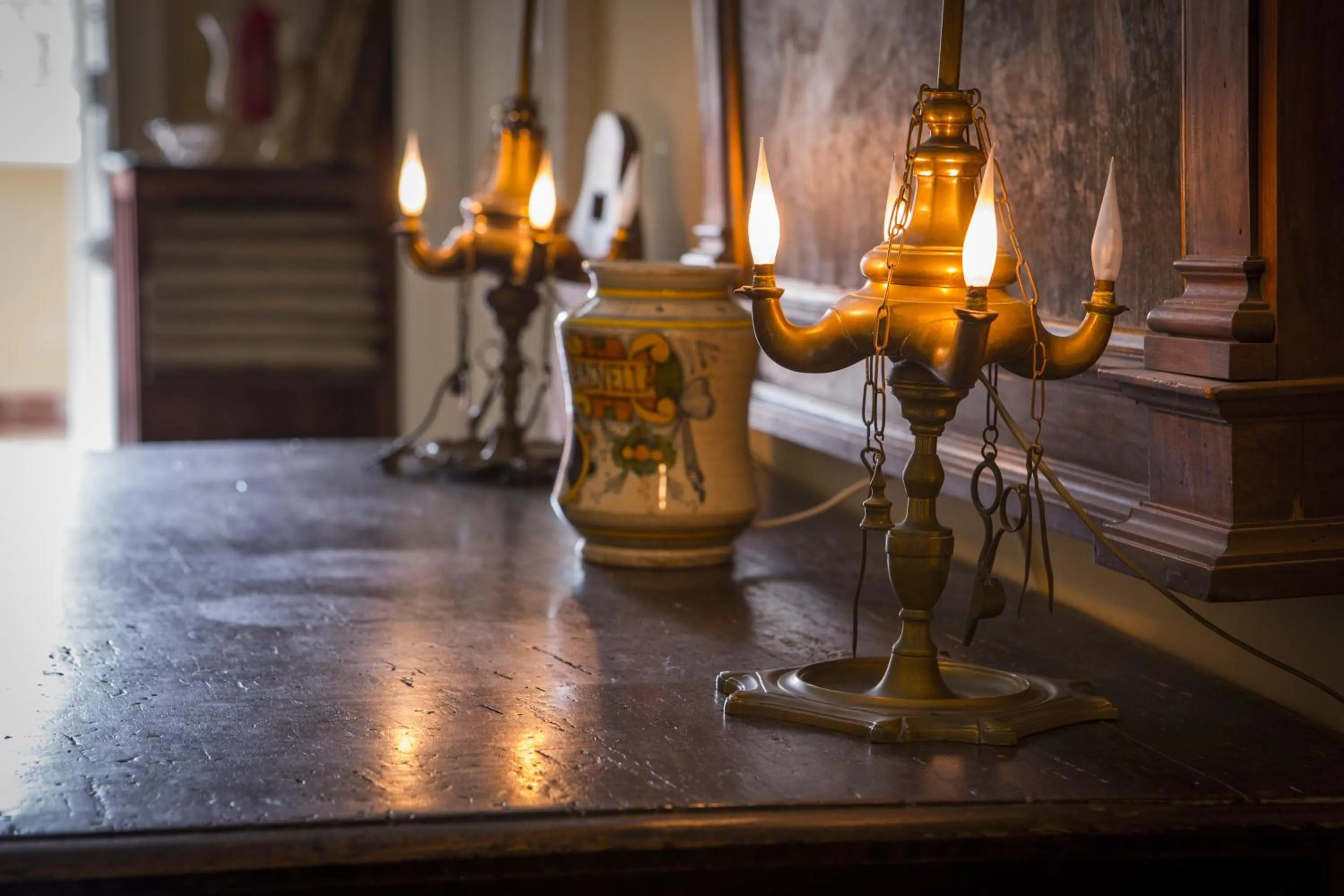 Decorative detail in Episcopo Lipinsky Luxury Suites