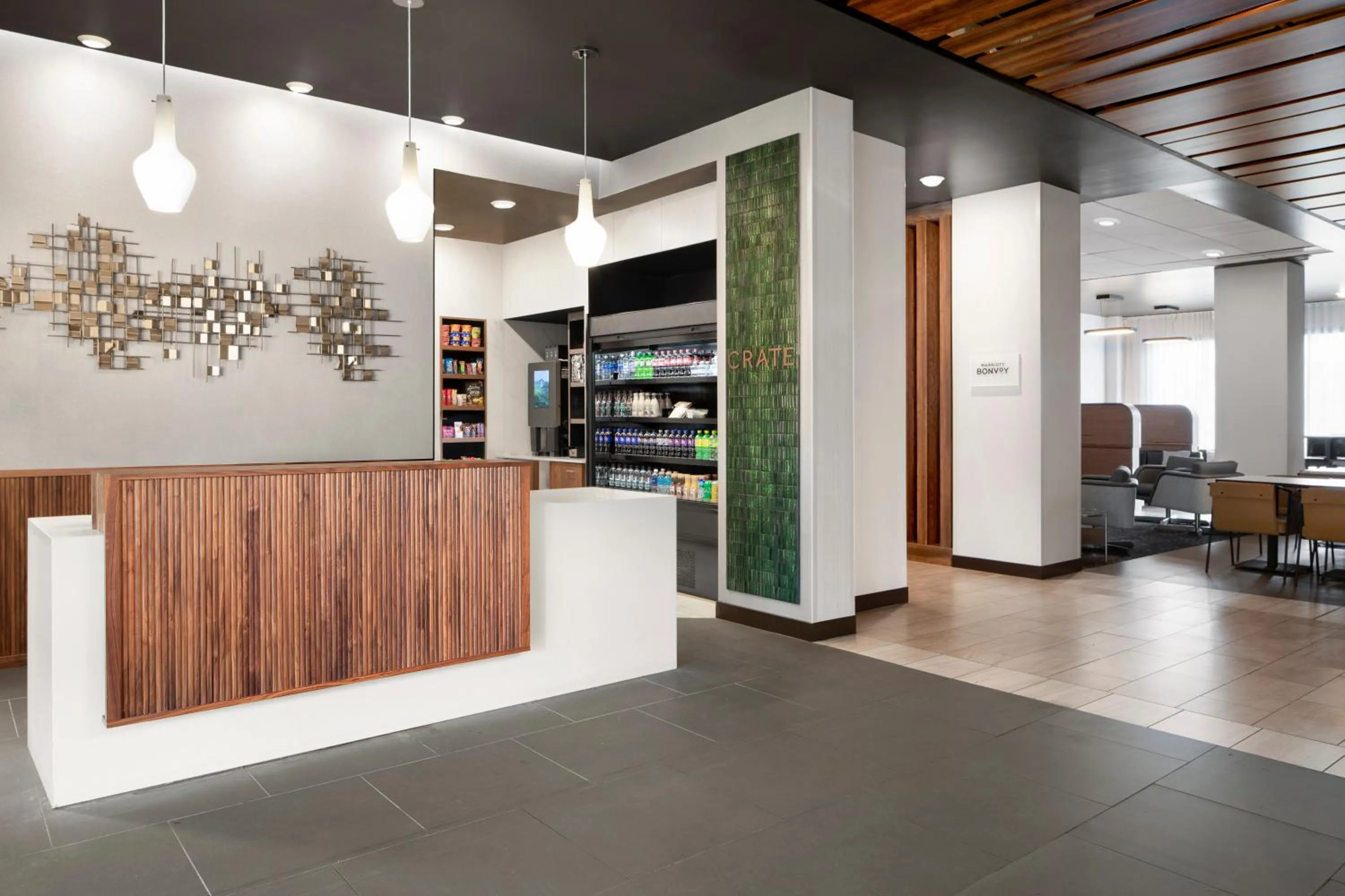 Lobby or reception in Courtyard by Marriott Seattle SeaTac Airport