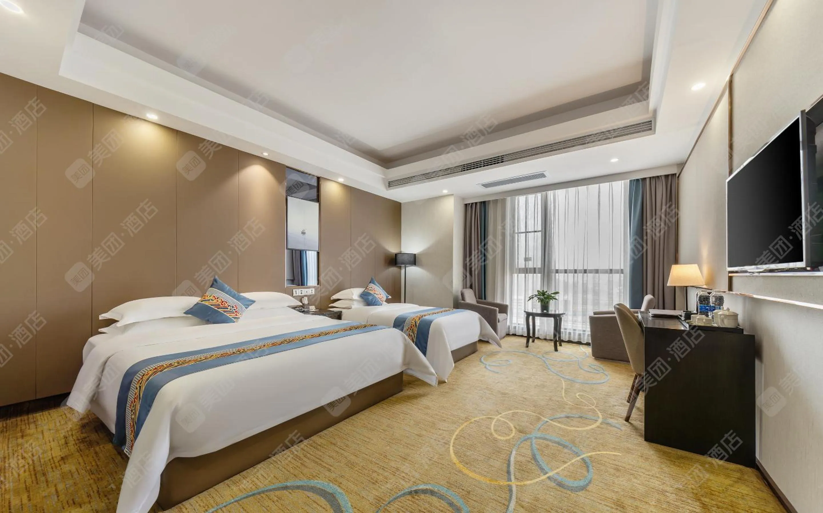 Bed in Ramada by Wyndham Zhangjiajie