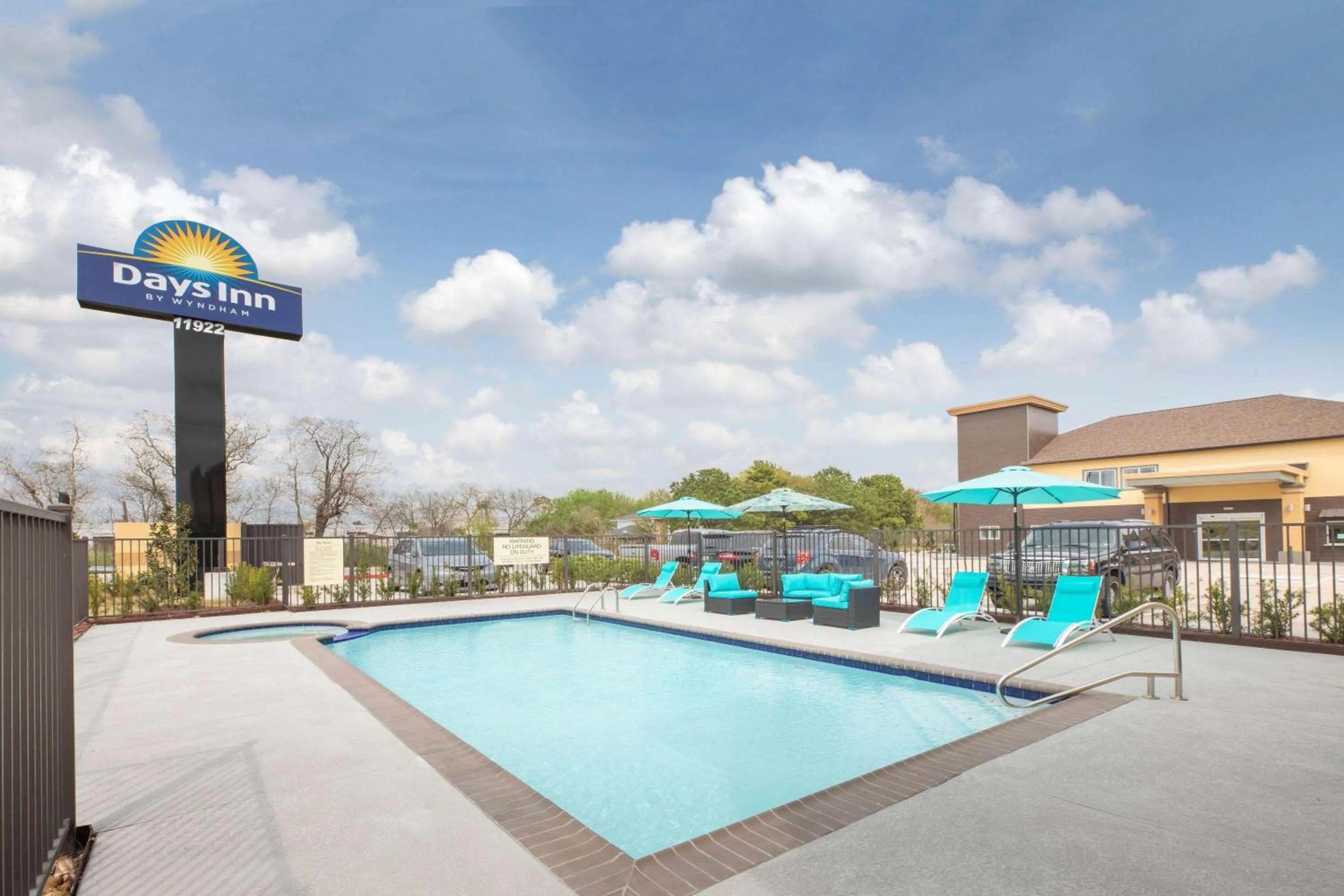 Pool view in Days Inn & Suites by Wyndham La Porte