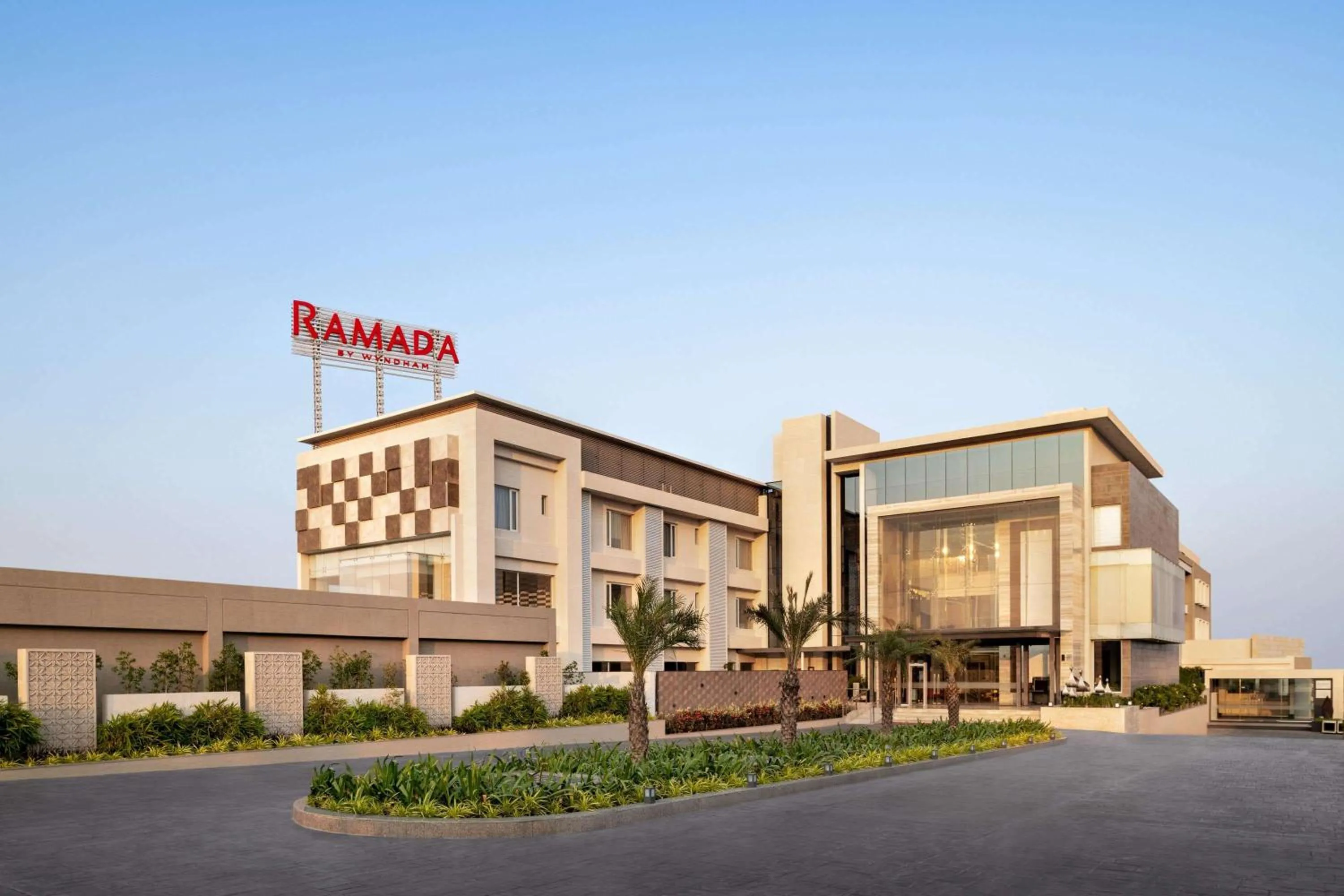 Property building in Ramada by Wyndham Gandhidham Shinay