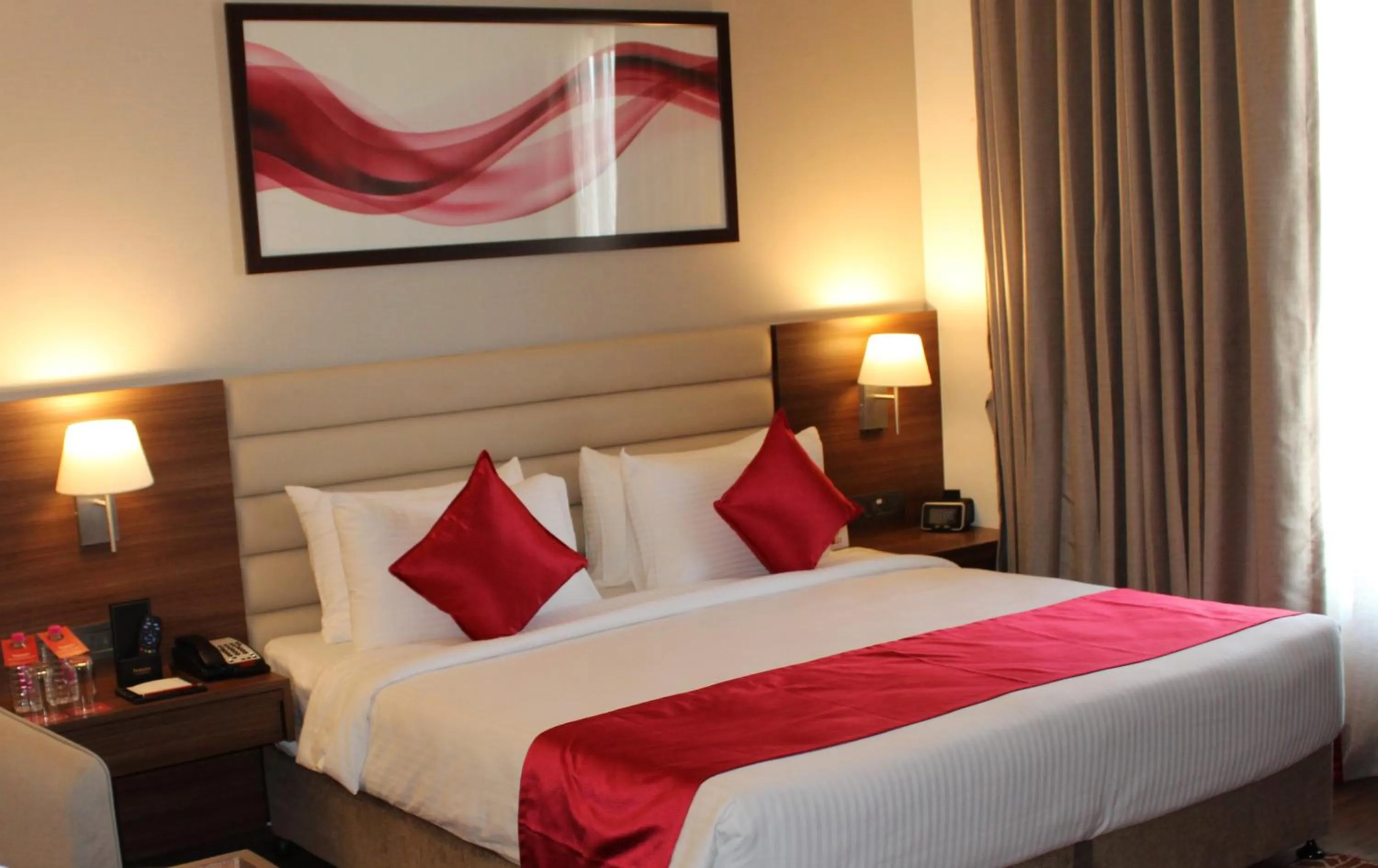 Bedroom, Bed in Ramada by Wyndham Gandhidham Shinay