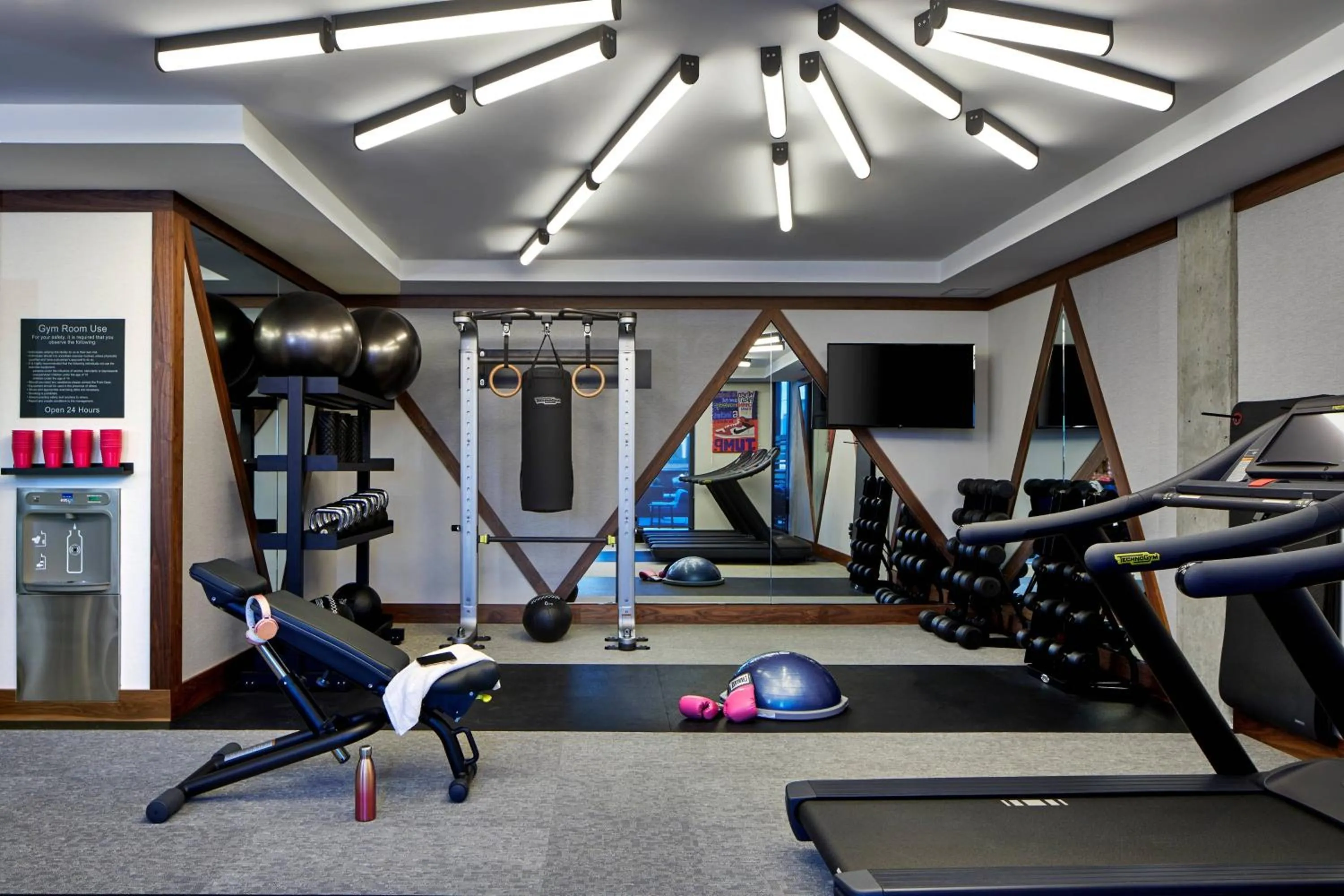 Fitness centre/facilities in Moxy Columbus Short North