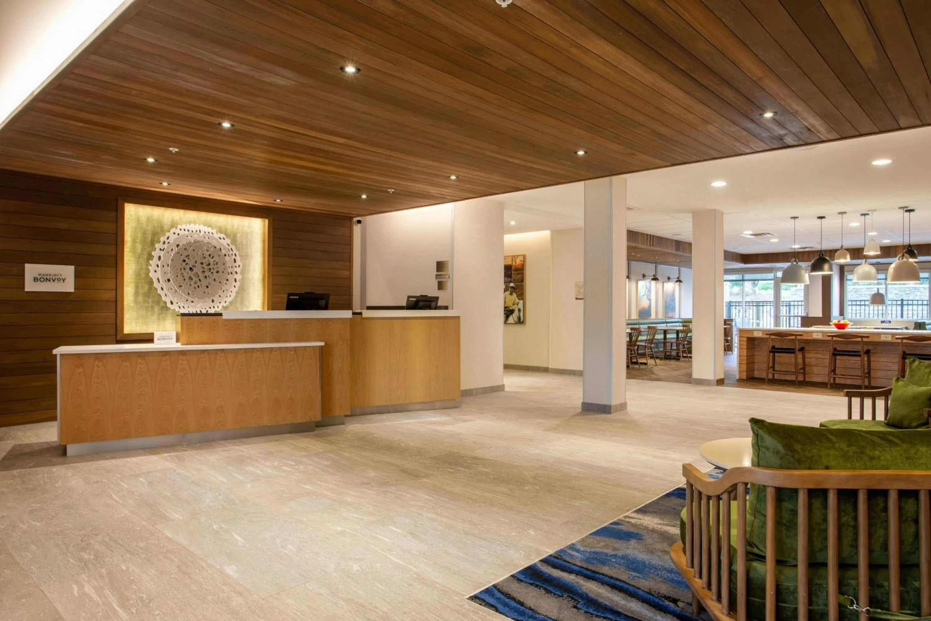 Lobby or reception in Fairfield Inn & Suites by Marriott Greenville Spartanburg/Duncan