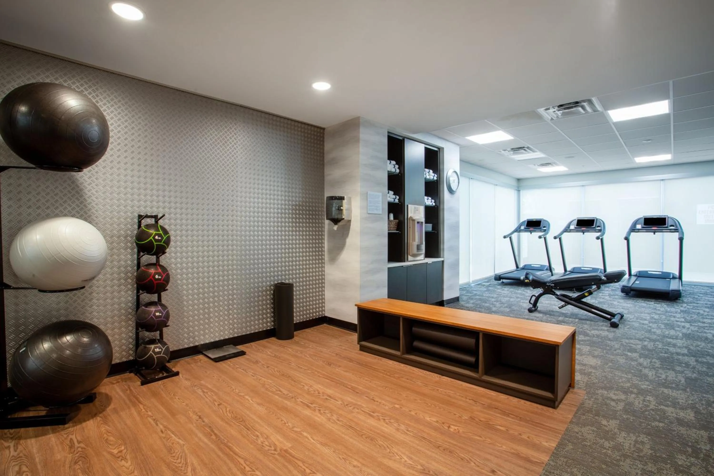 Fitness centre/facilities in Fairfield Inn & Suites by Marriott Greenville Spartanburg/Duncan
