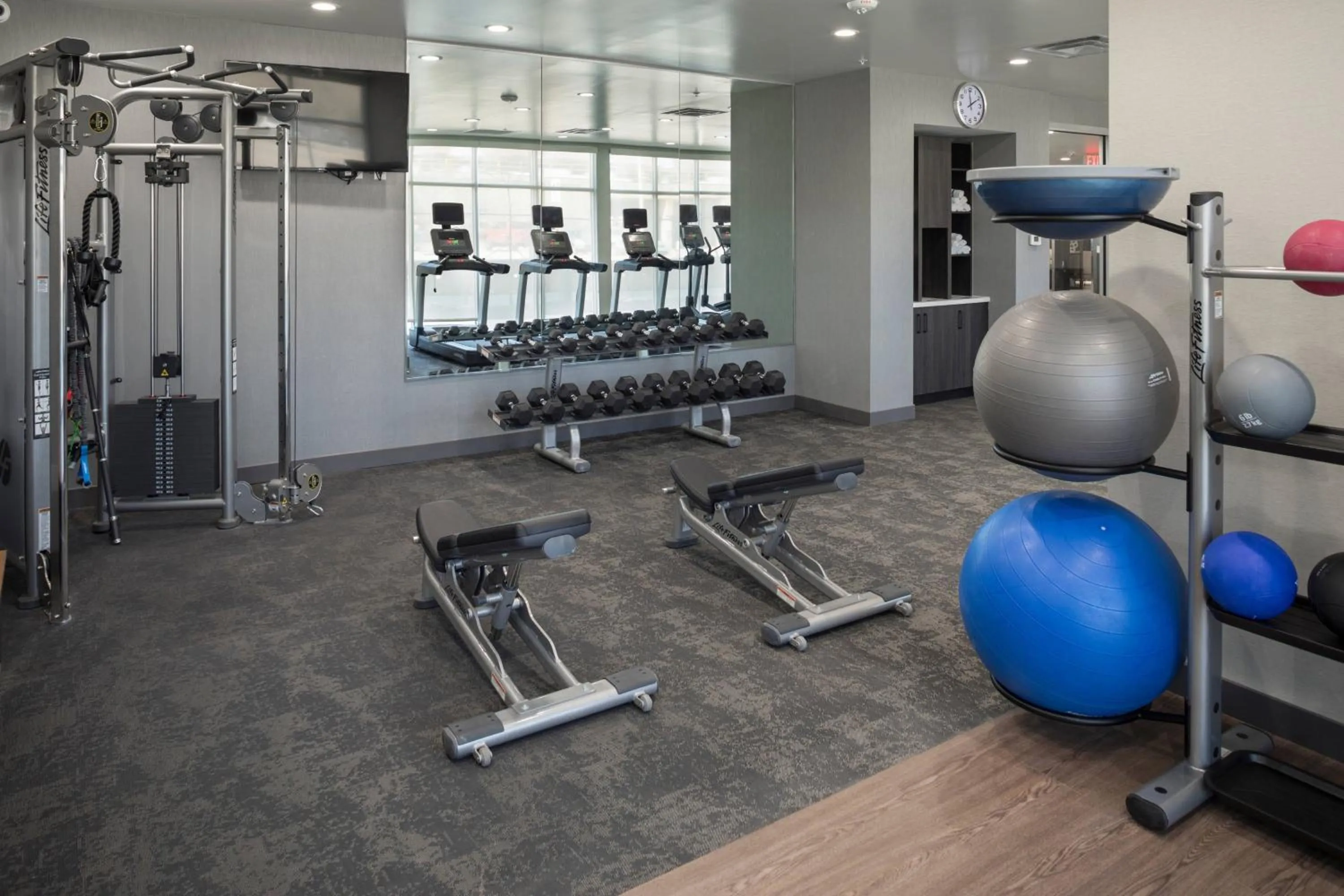 Fitness centre/facilities in Fairfield Inn & Suites by Marriott Oklahoma City Downtown