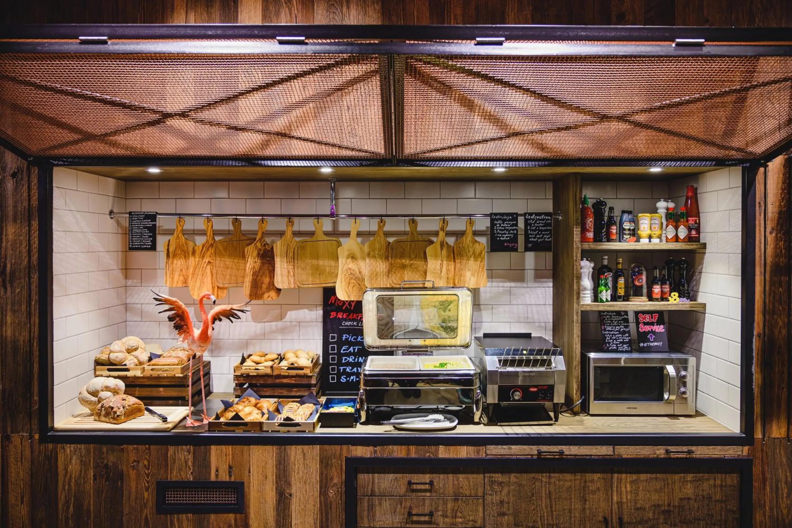 Breakfast in Moxy Poznań Airport