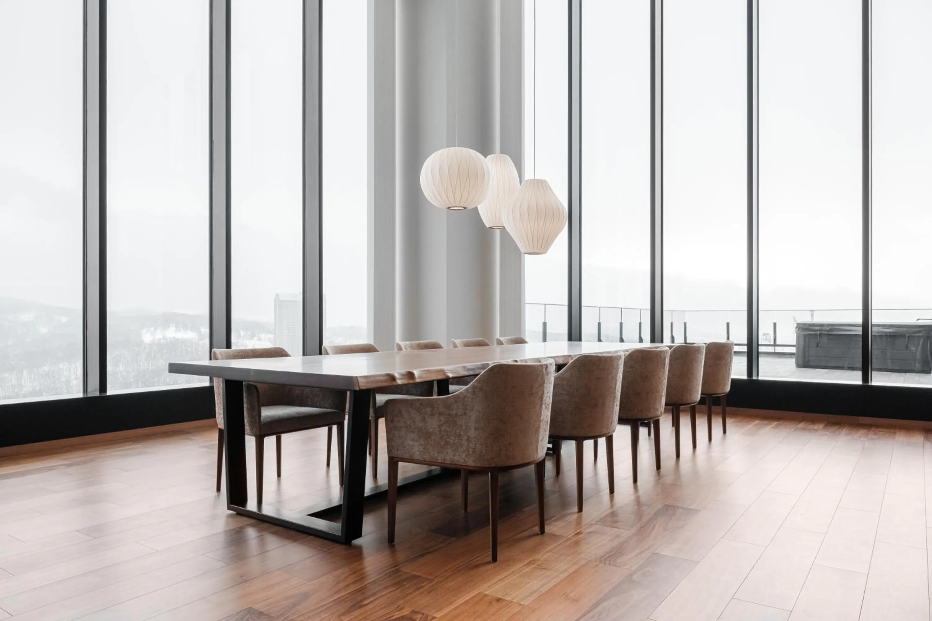 Seating area in The Vale Rusutsu