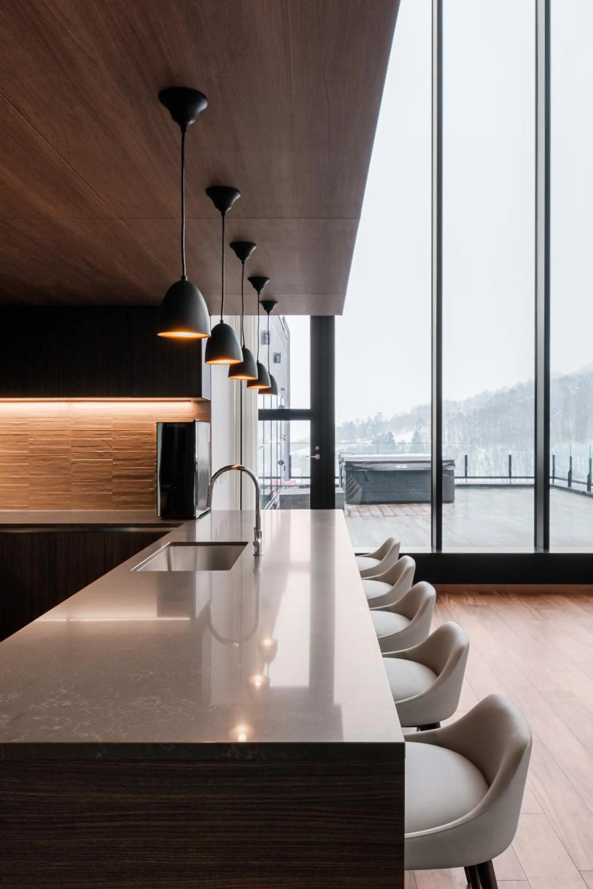 Kitchen or kitchenette in The Vale Rusutsu