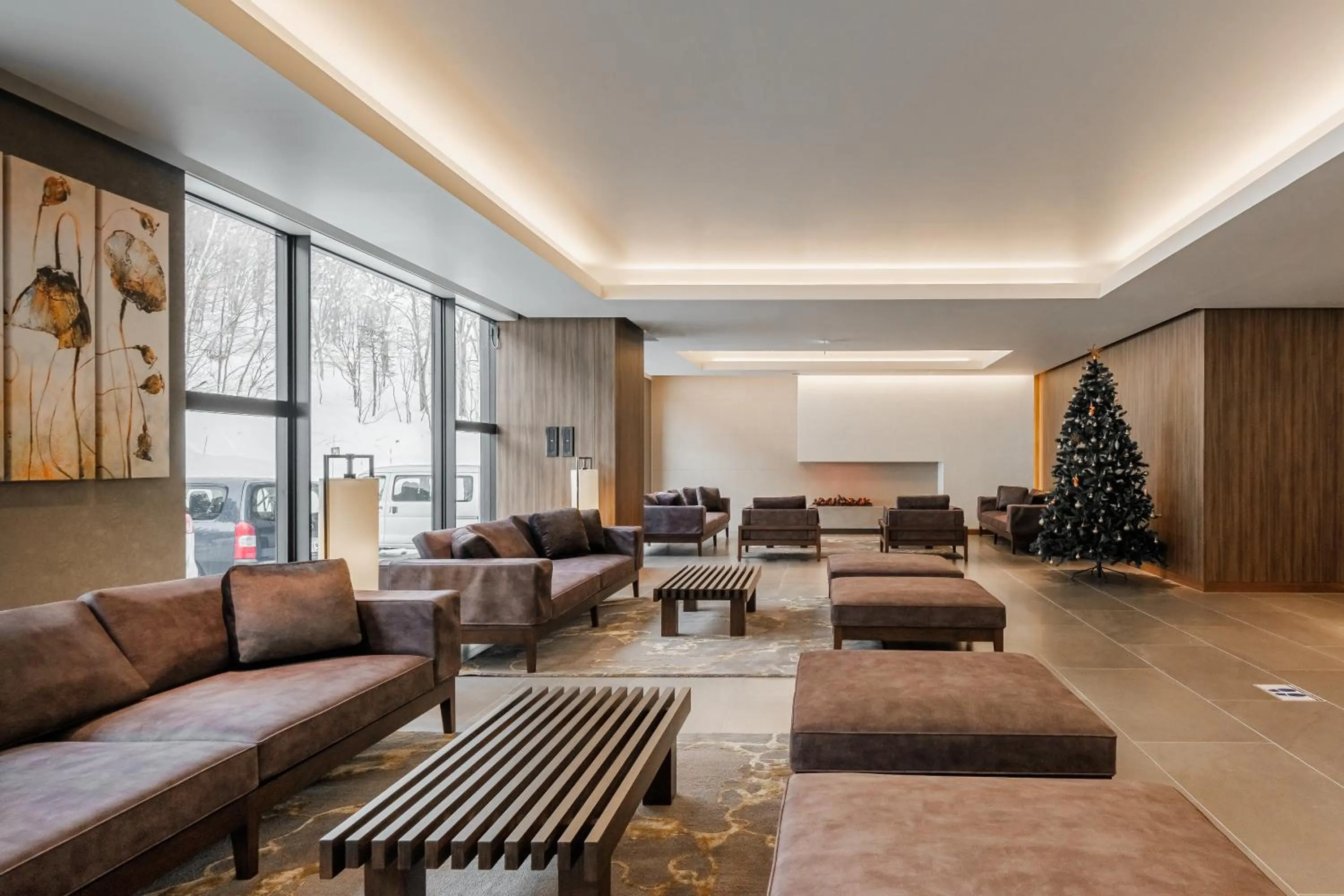 Communal lounge/ TV room in The Vale Rusutsu