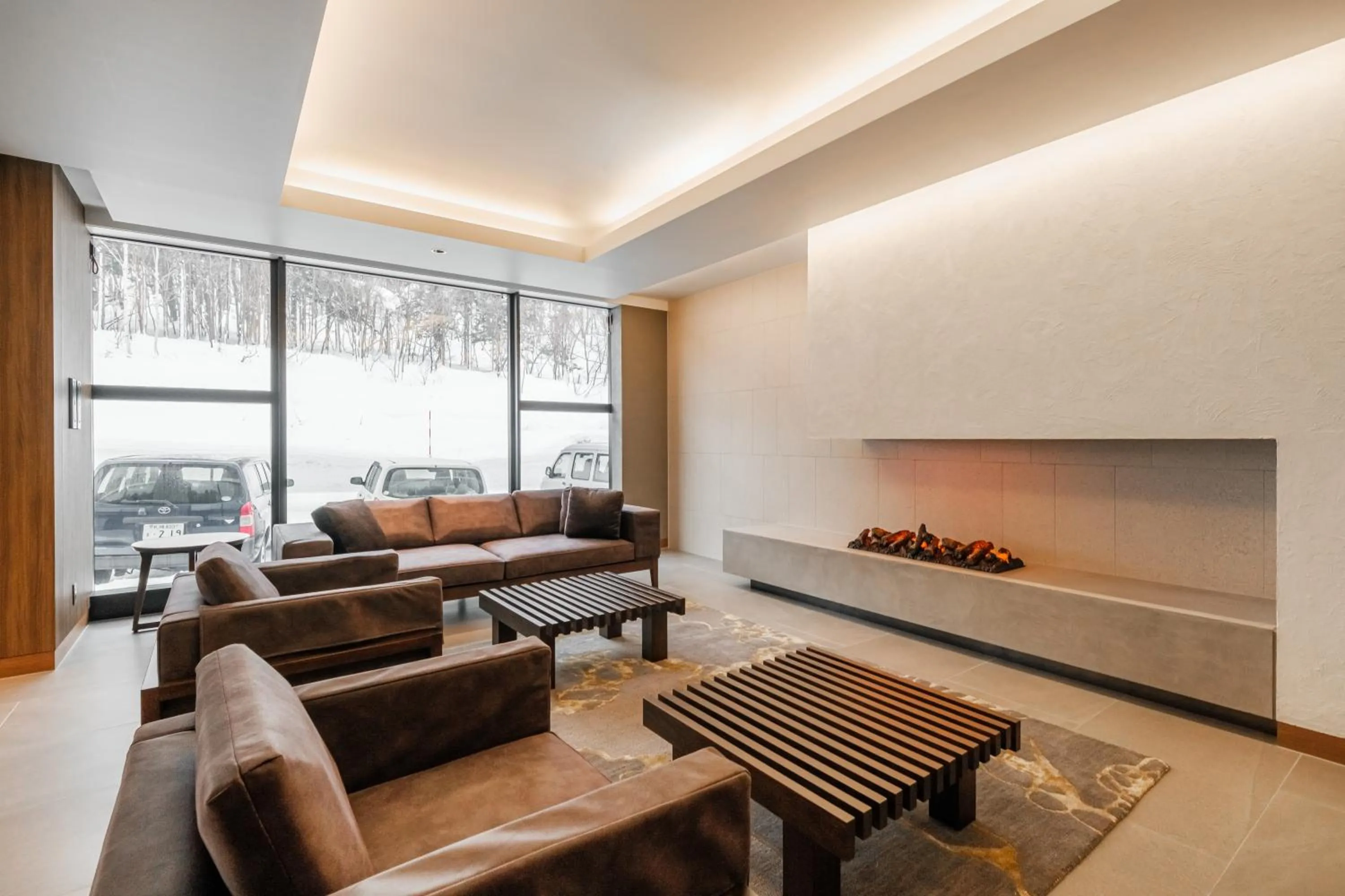 Seating area in The Vale Rusutsu