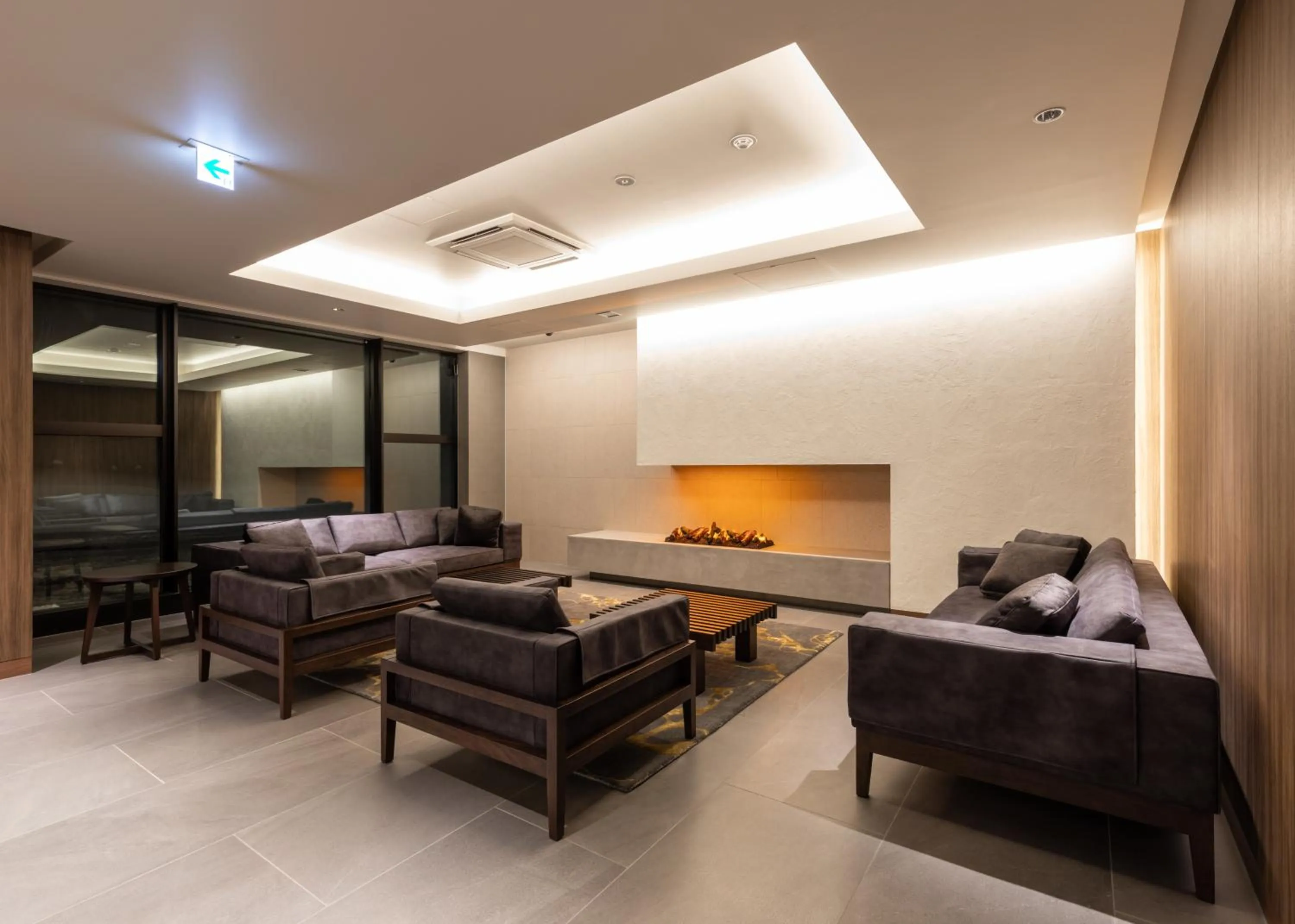 Lobby or reception in The Vale Rusutsu