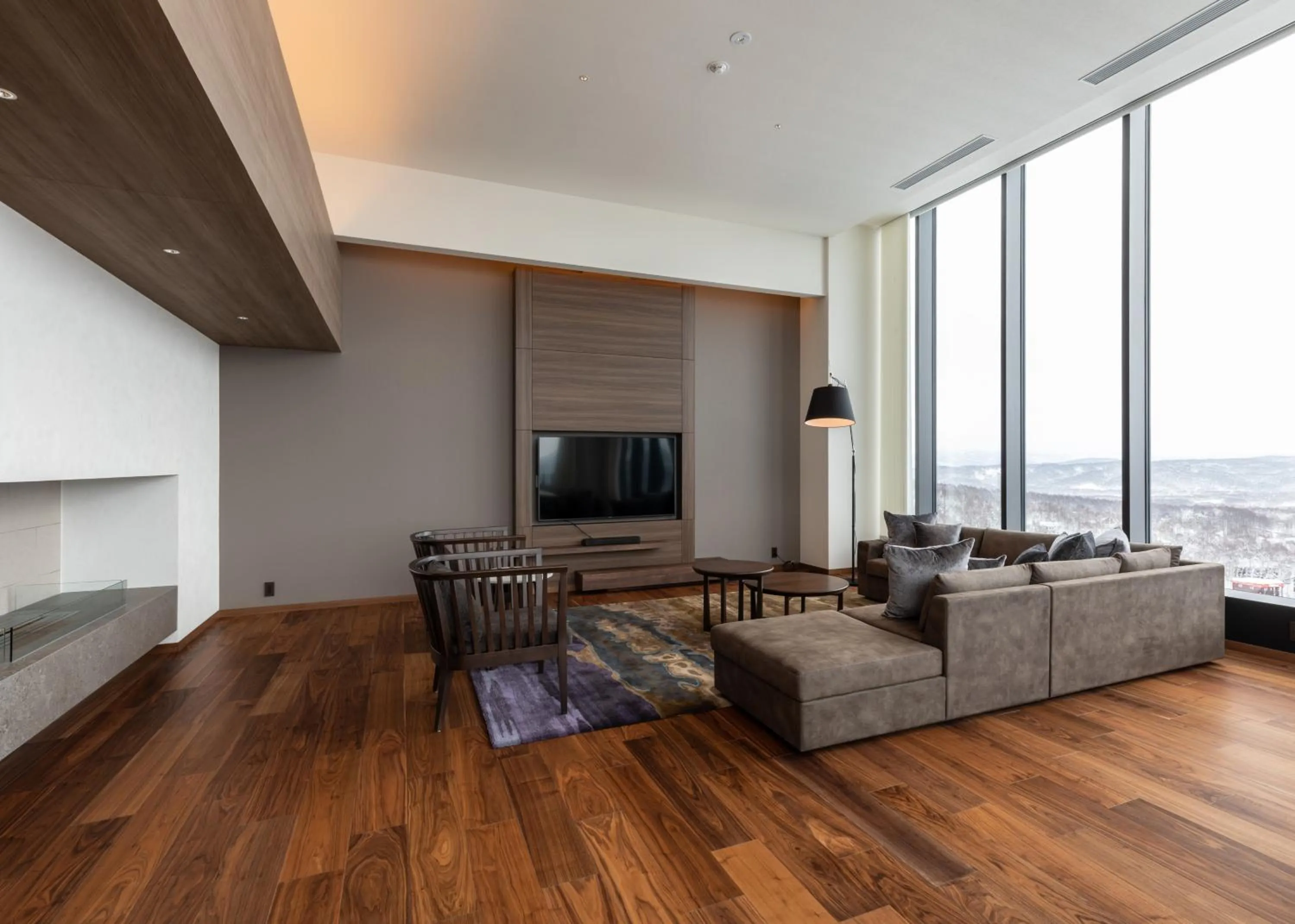 Living room in The Vale Rusutsu