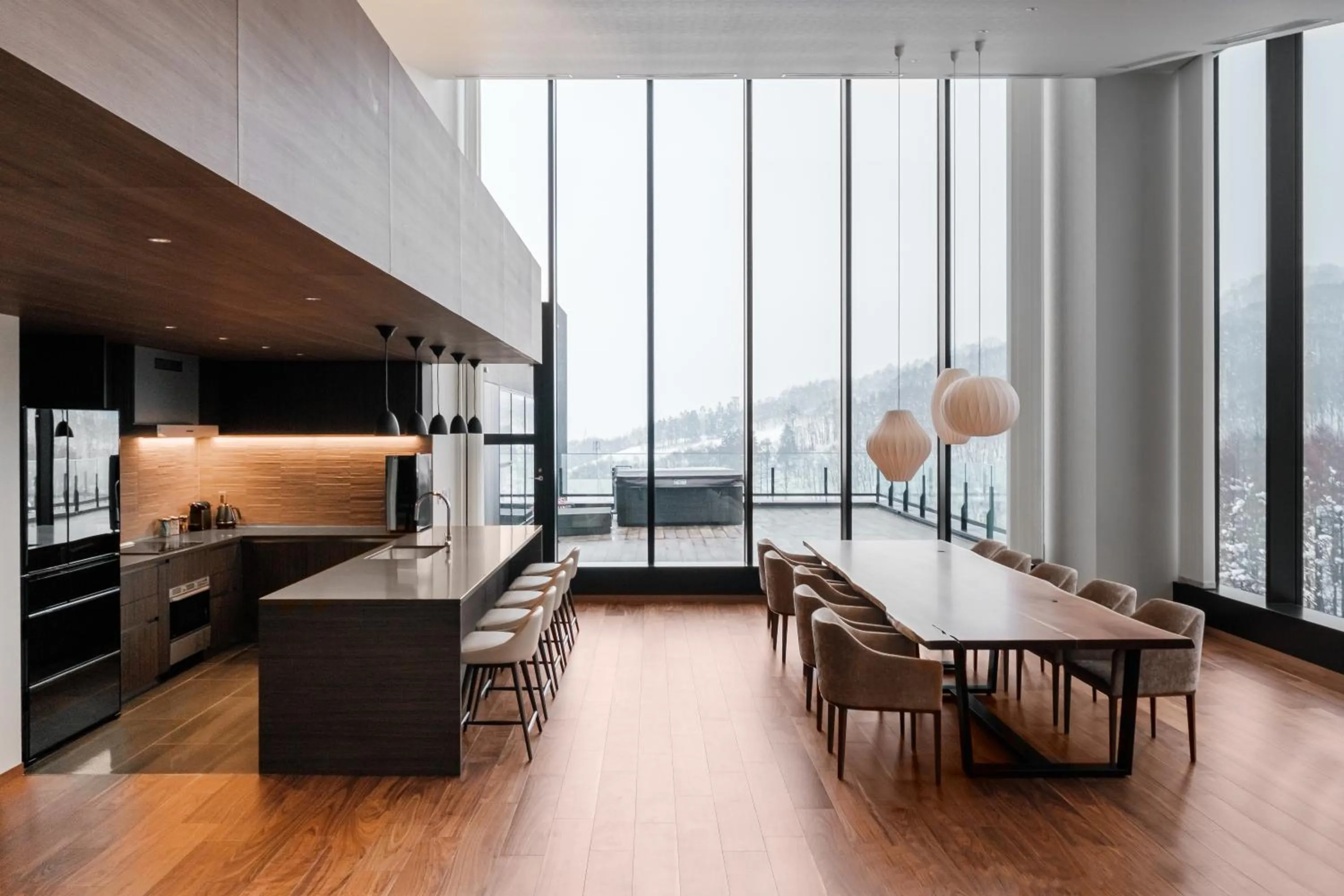 Kitchen or kitchenette in The Vale Rusutsu