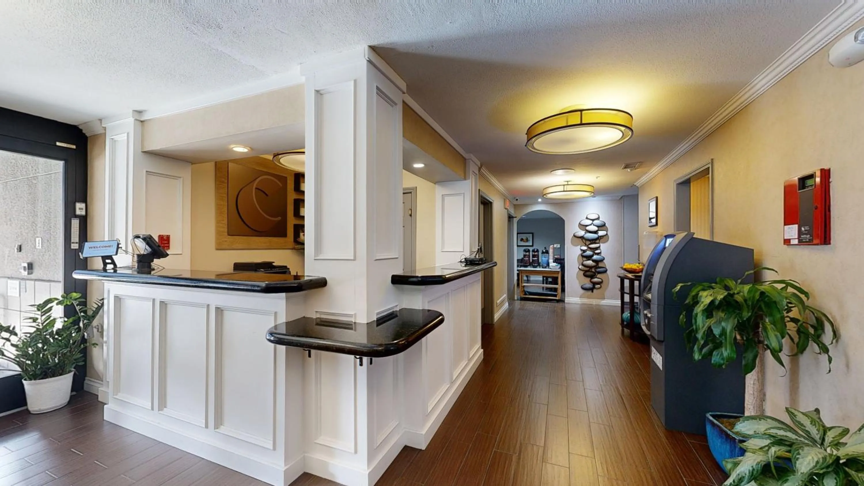 Lobby or reception in Comfort Inn Gaslamp Convention Center