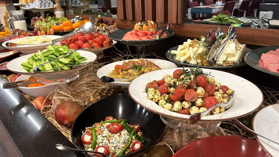 Buffet breakfast in My Dream Istanbul Hotel