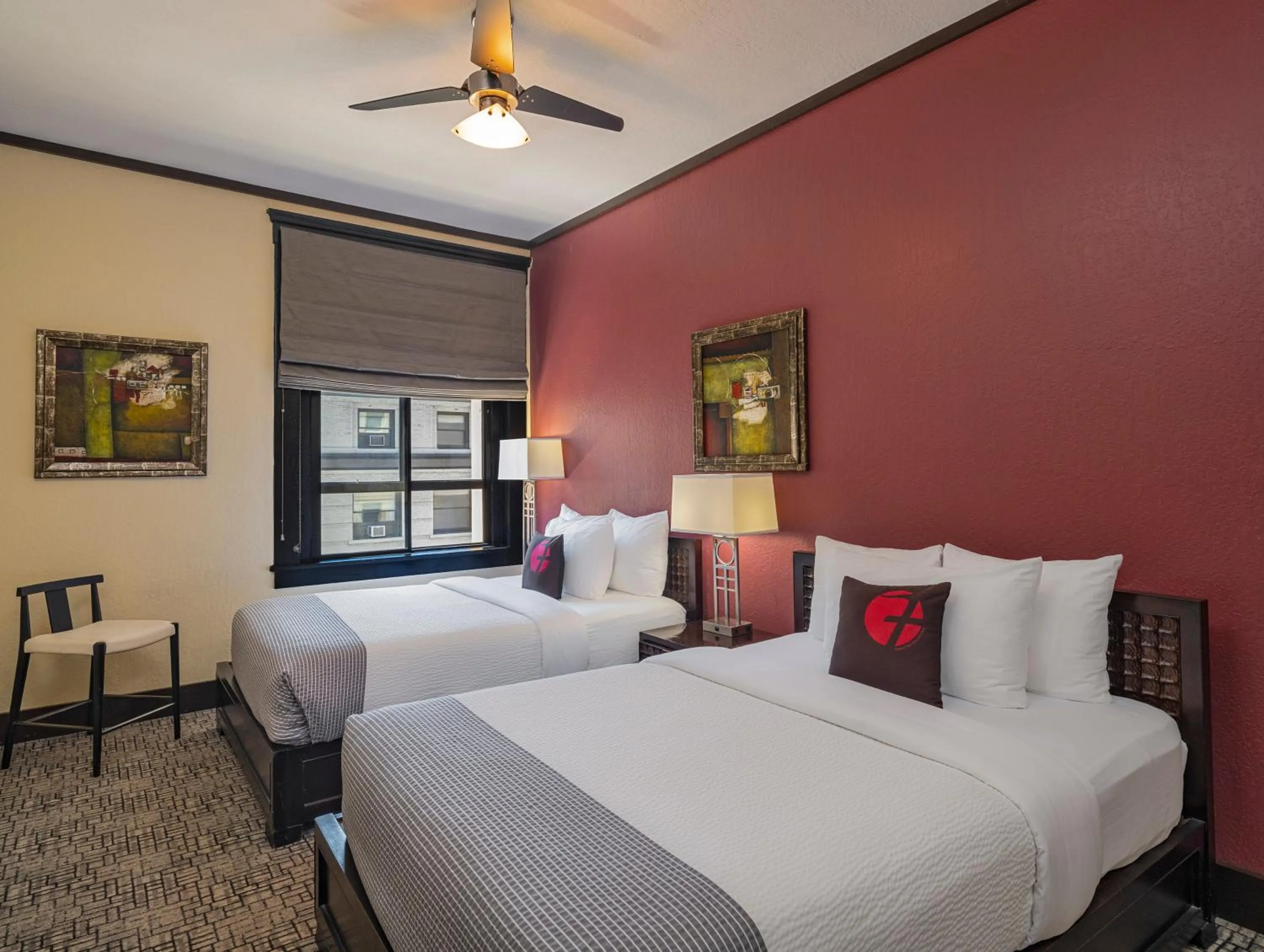 Bathroom, Bed in Hotel Fusion, a C-Two Hotel