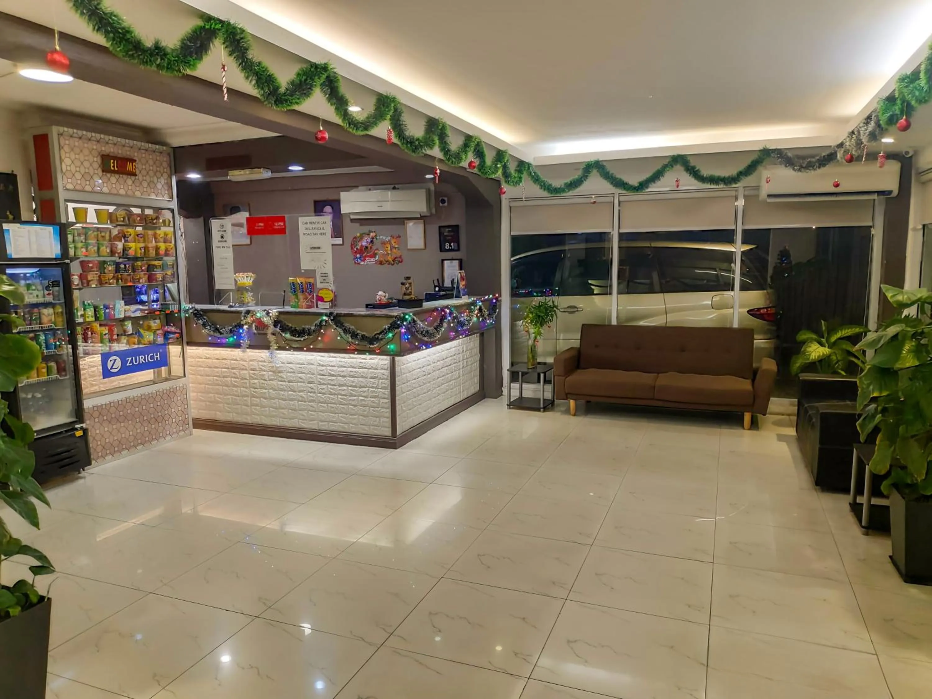 Lobby or reception in Palace Inn