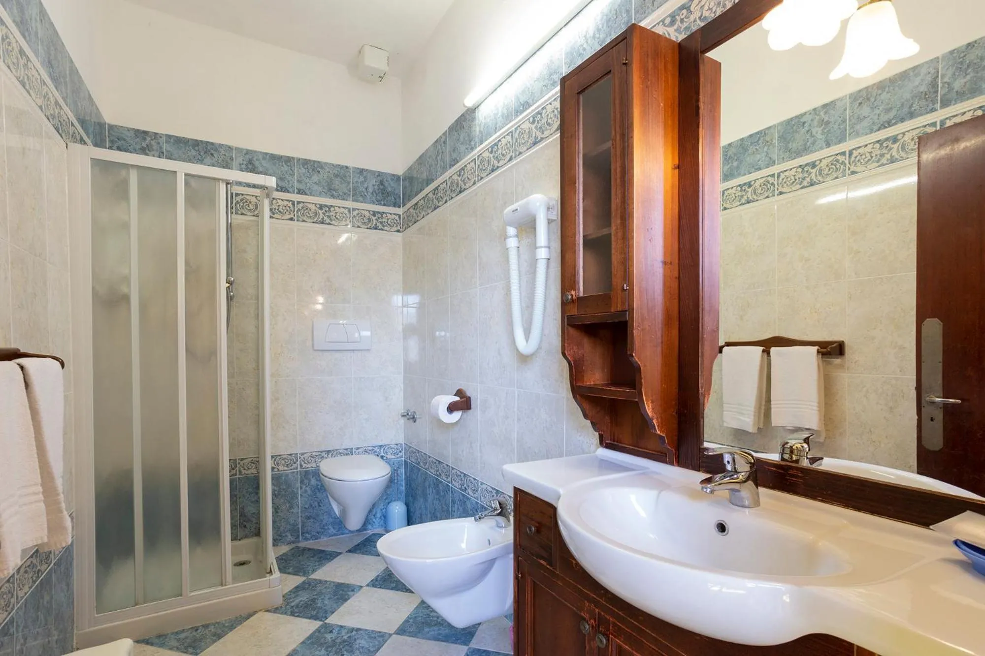 Shower in Residence Villa Elena