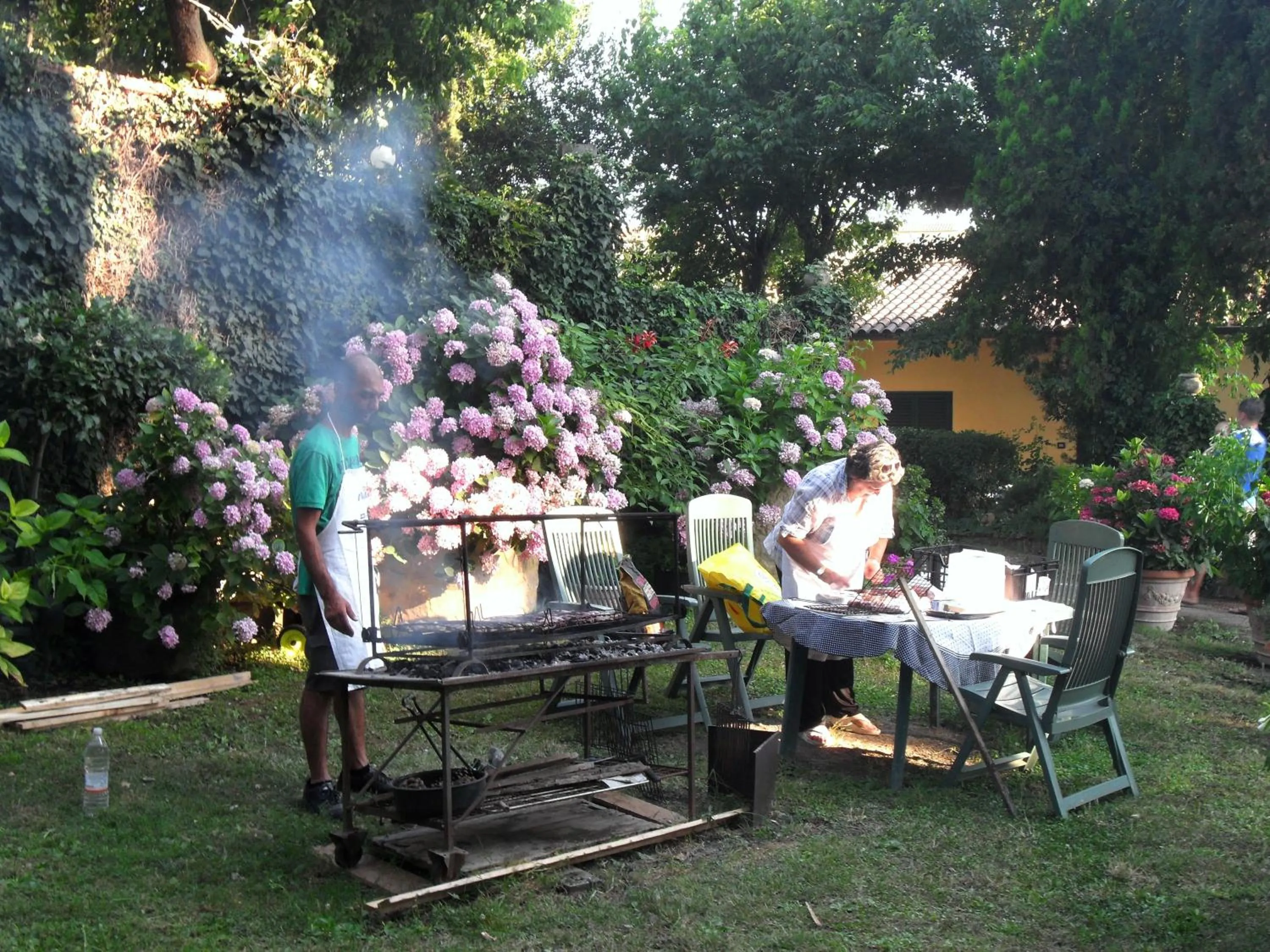 BBQ facilities in Residence Villa Elena