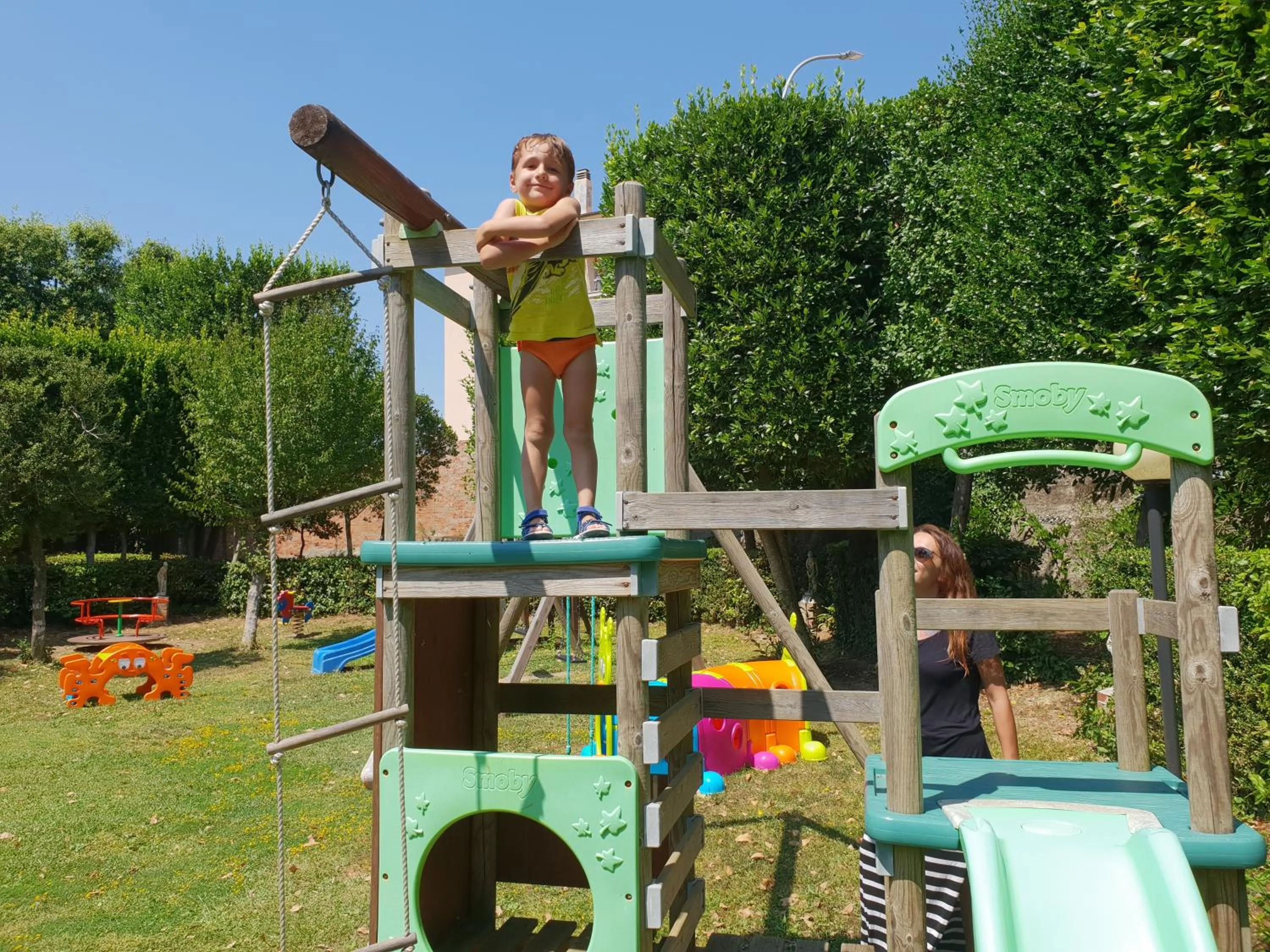 Children play ground in Residence Villa Elena