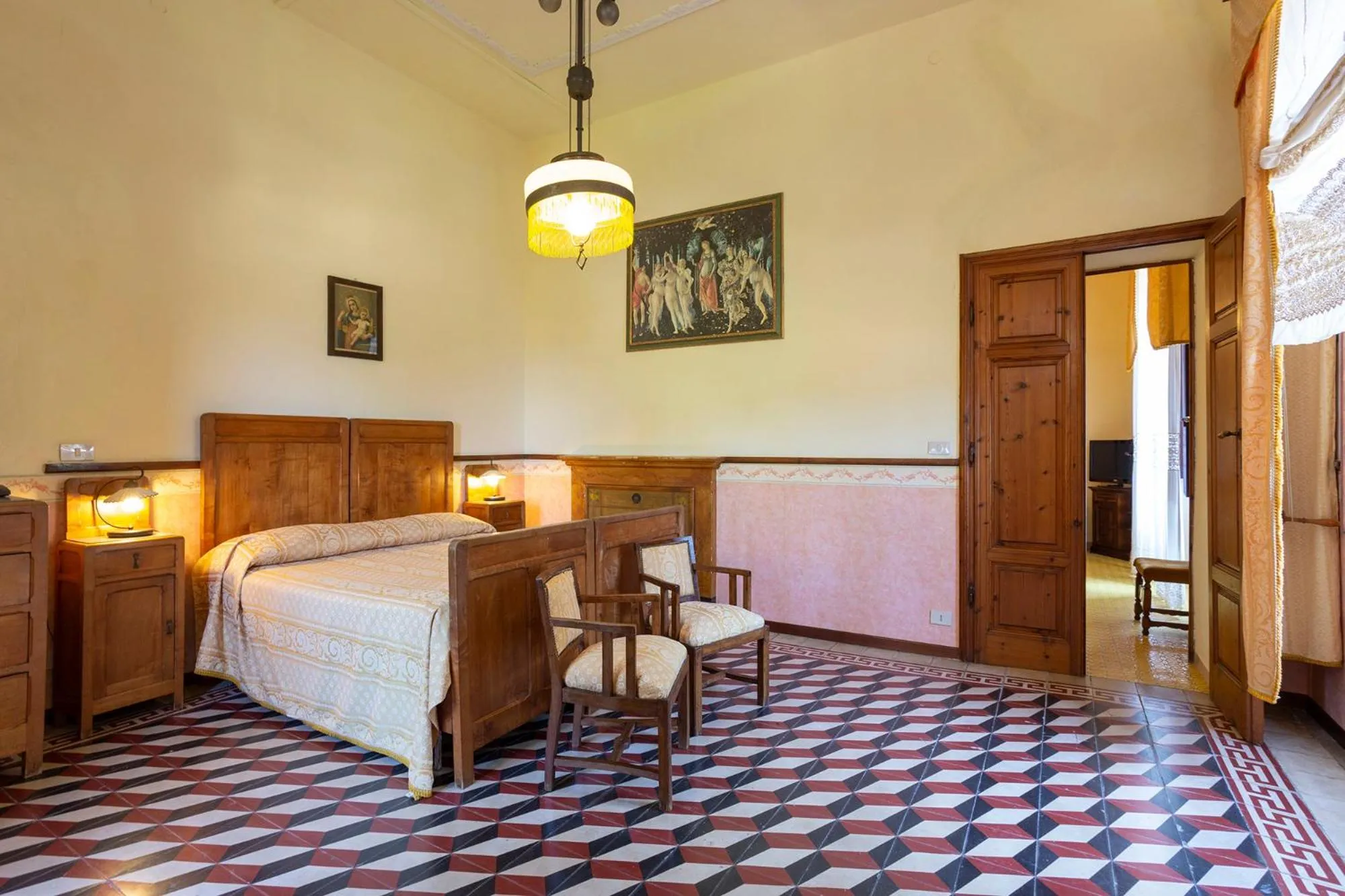 Bedroom, Bed in Residence Villa Elena