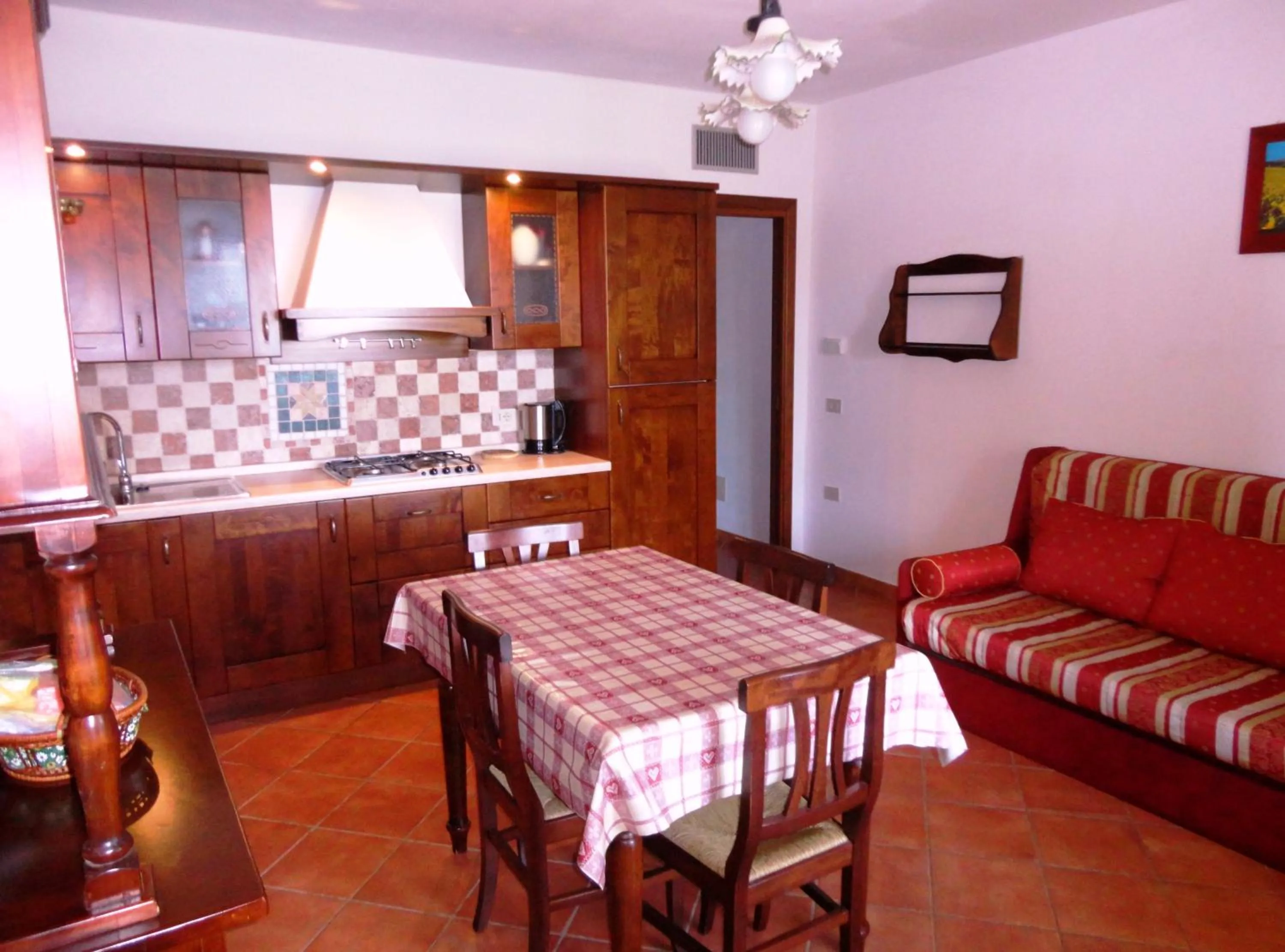 Kitchen or kitchenette in Residence Villa Elena