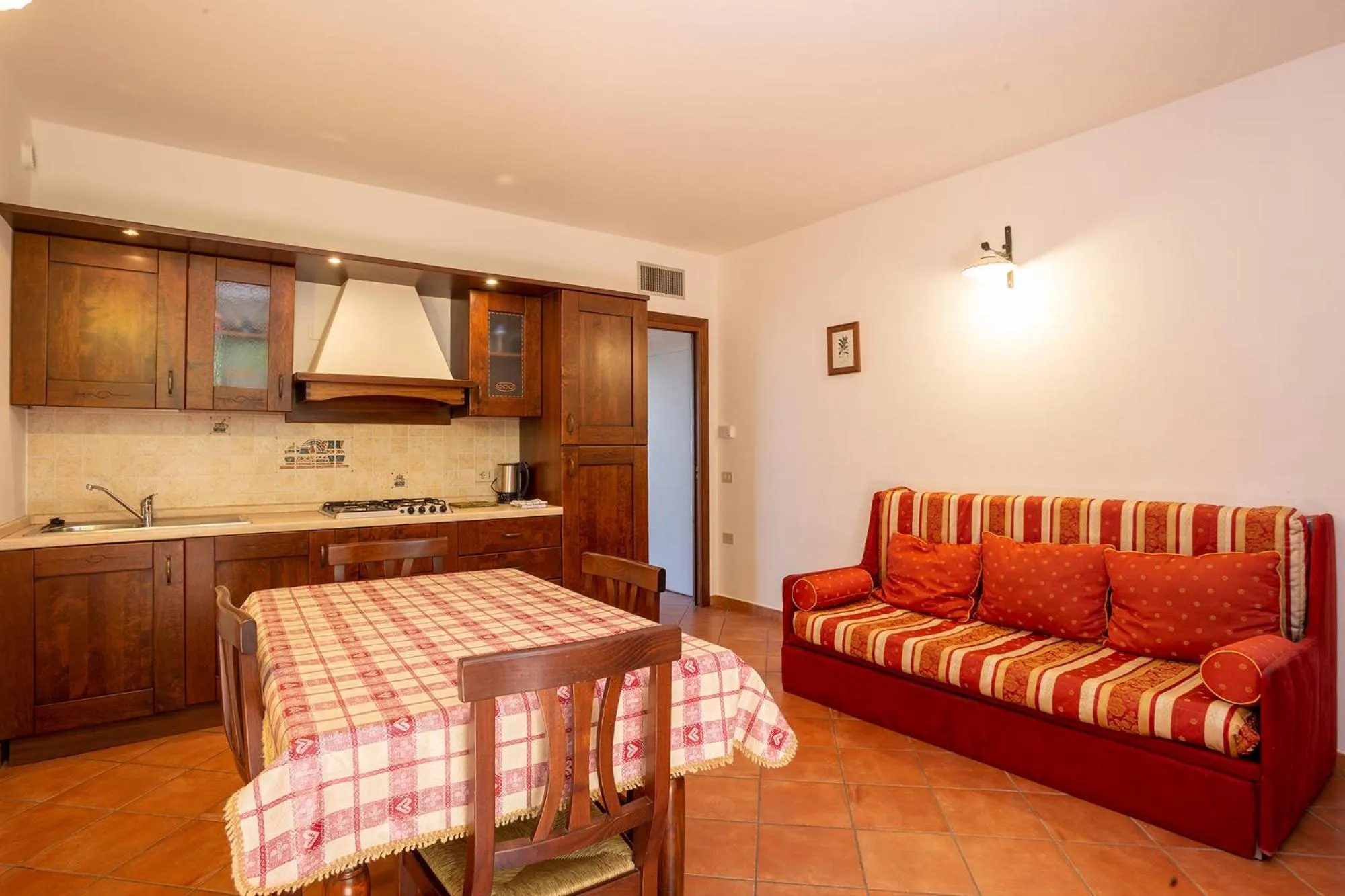 Kitchen or kitchenette in Residence Villa Elena