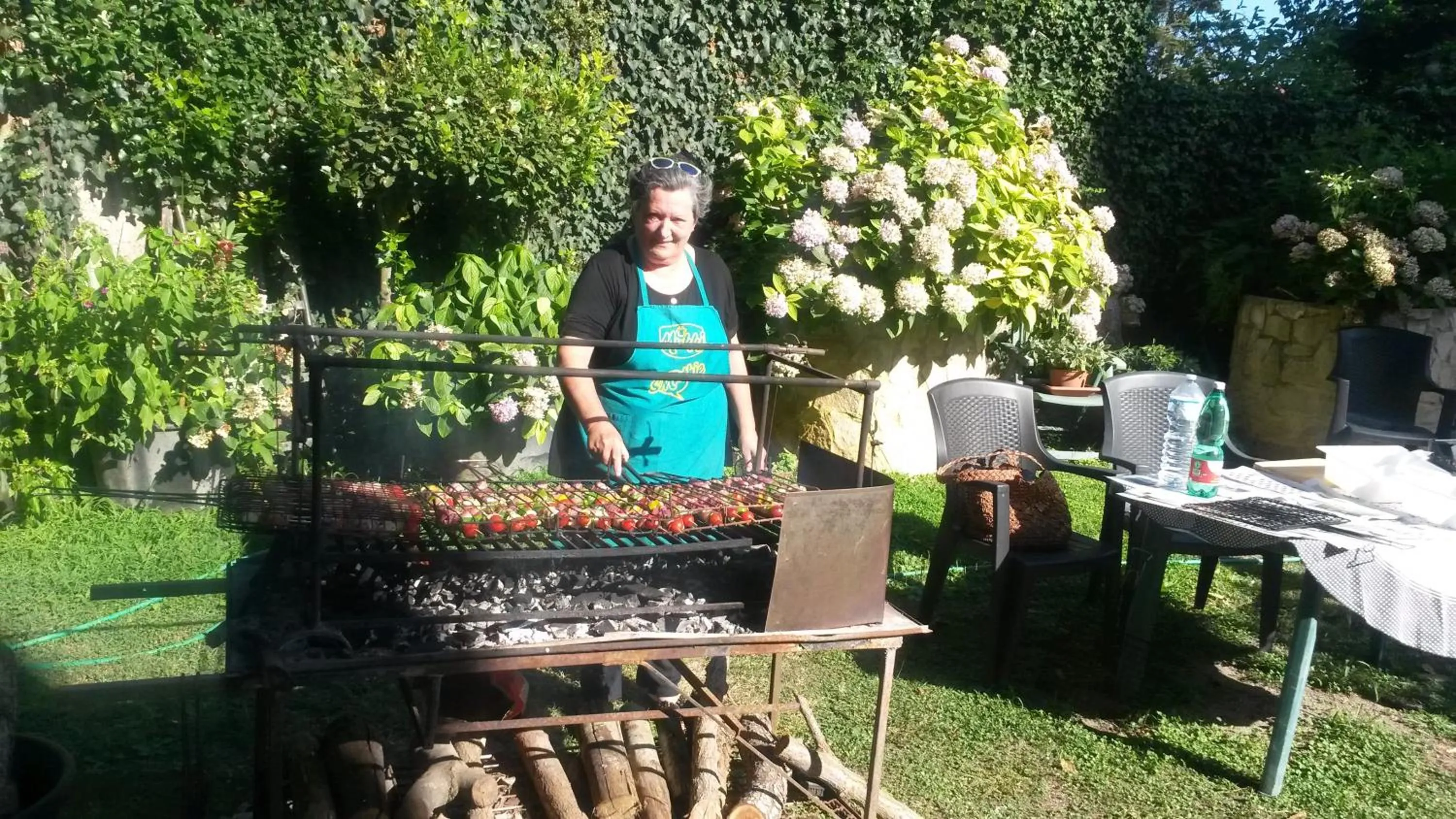 BBQ facilities in Residence Villa Elena