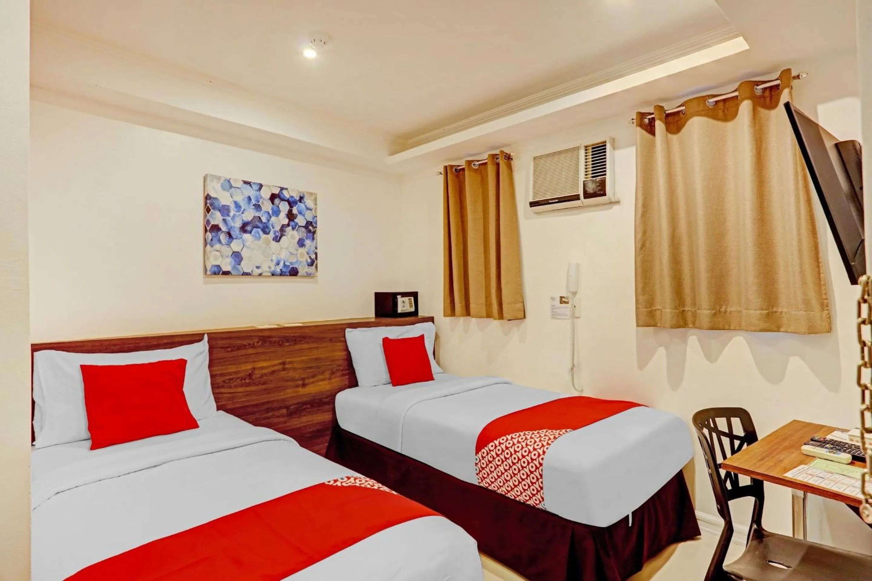 Bedroom in Super OYO Capital O 232 Nest Nano Suites Fort
