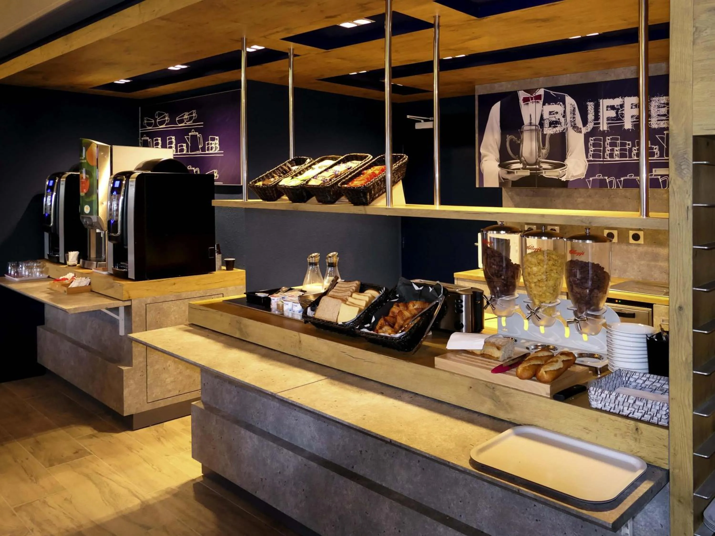 Breakfast in Ibis Budget Perigueux Boulazac