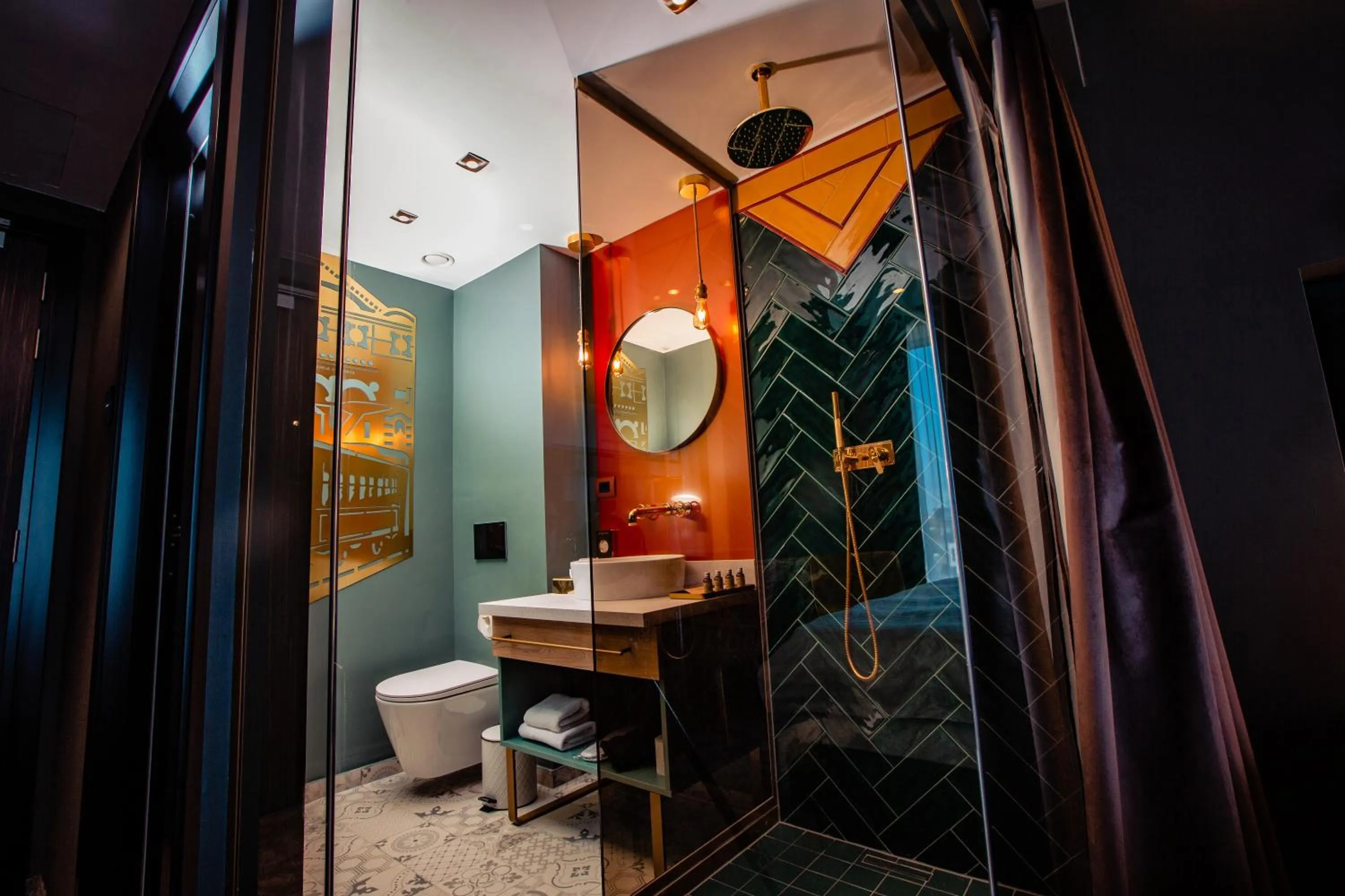 Bathroom in Mercure Timisoara