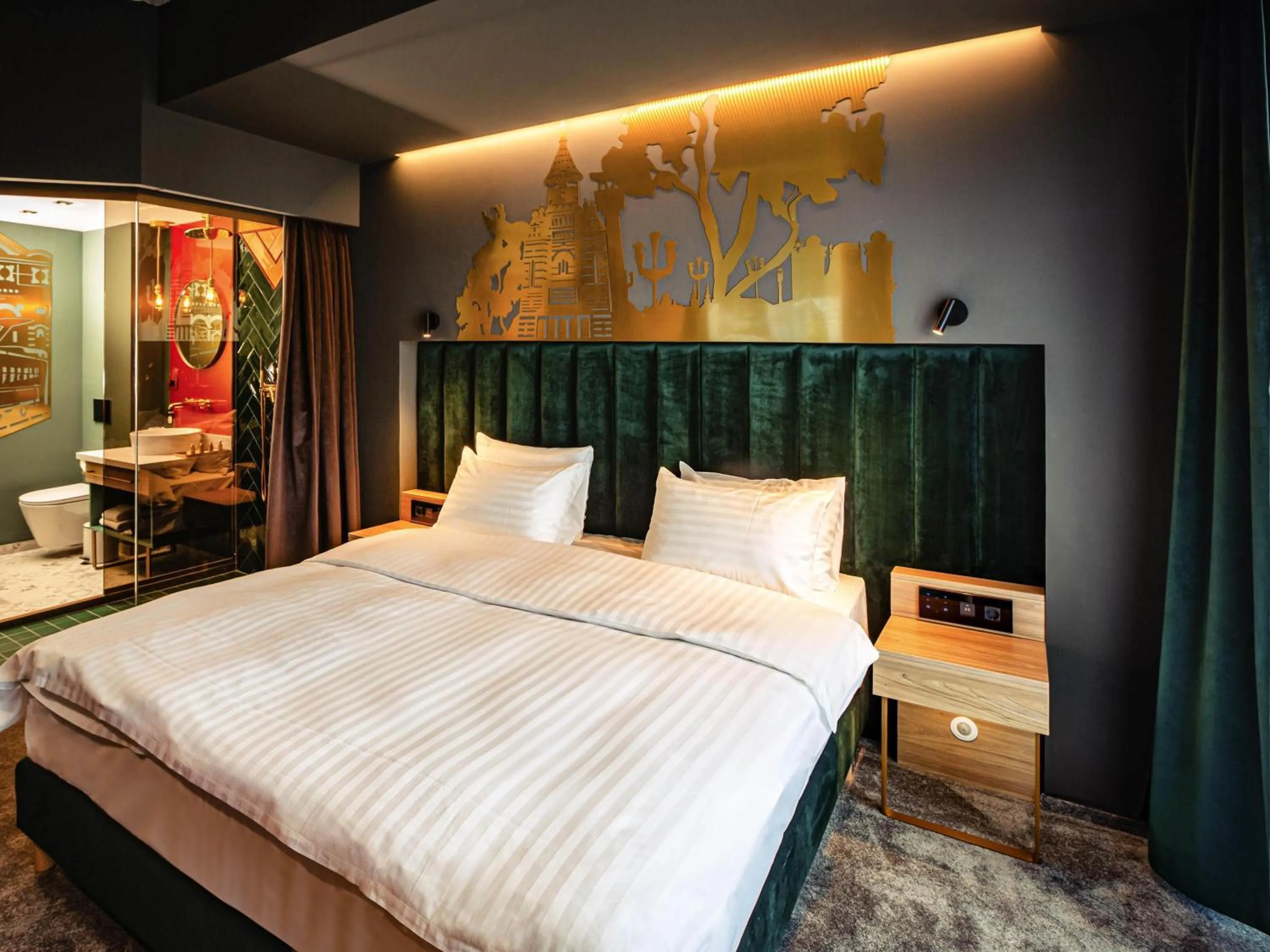 Bedroom, Bed in Mercure Timisoara