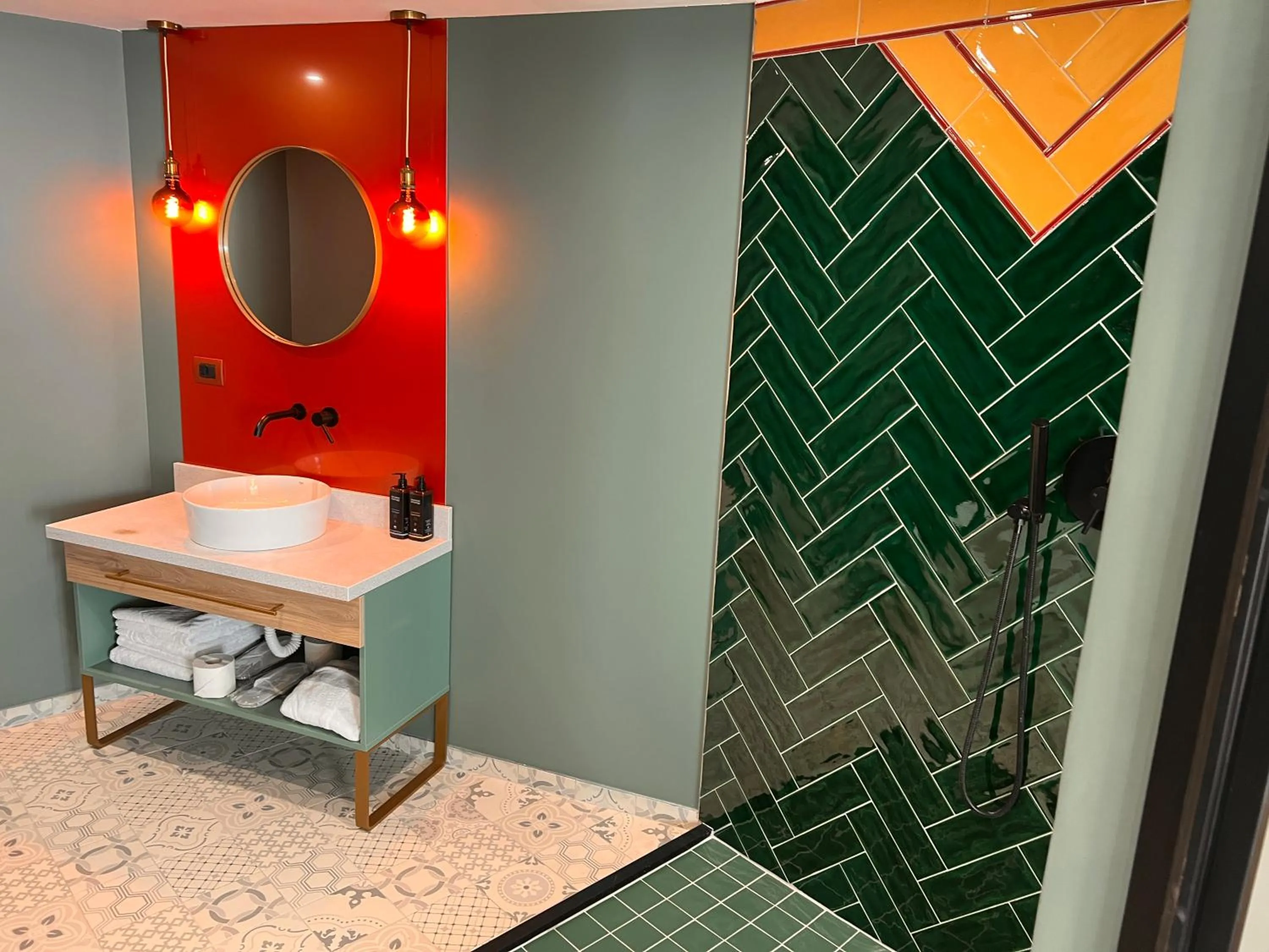 Bathroom in Mercure Timisoara