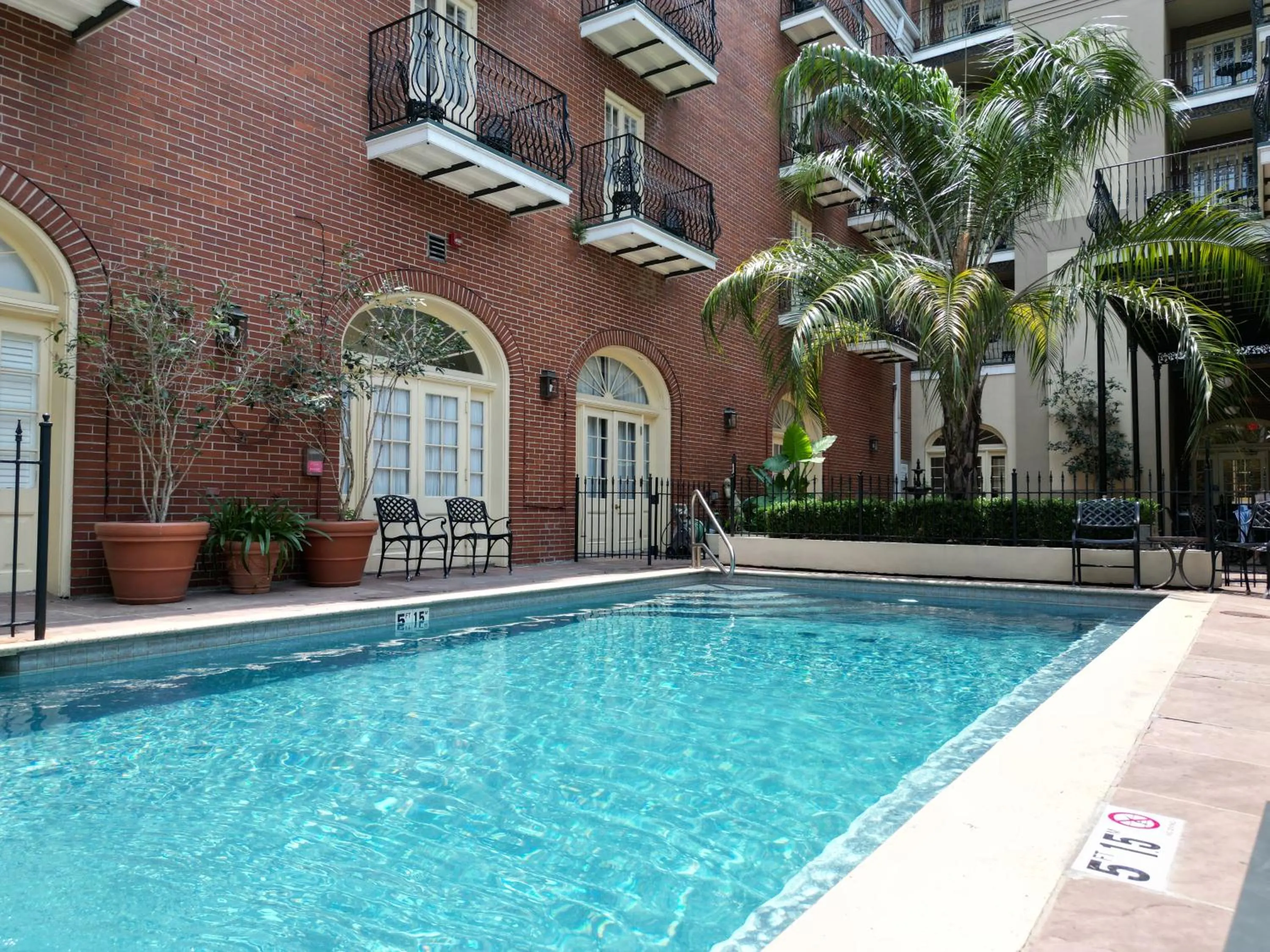 Swimming pool in Hotel St. Marie