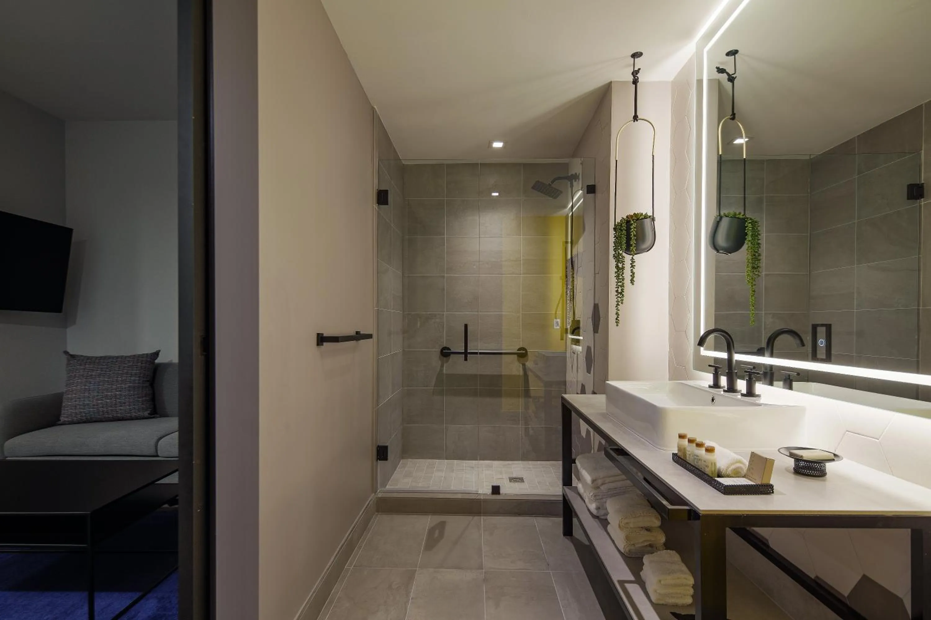Bathroom in Hotel Indigo Miami Brickell by IHG