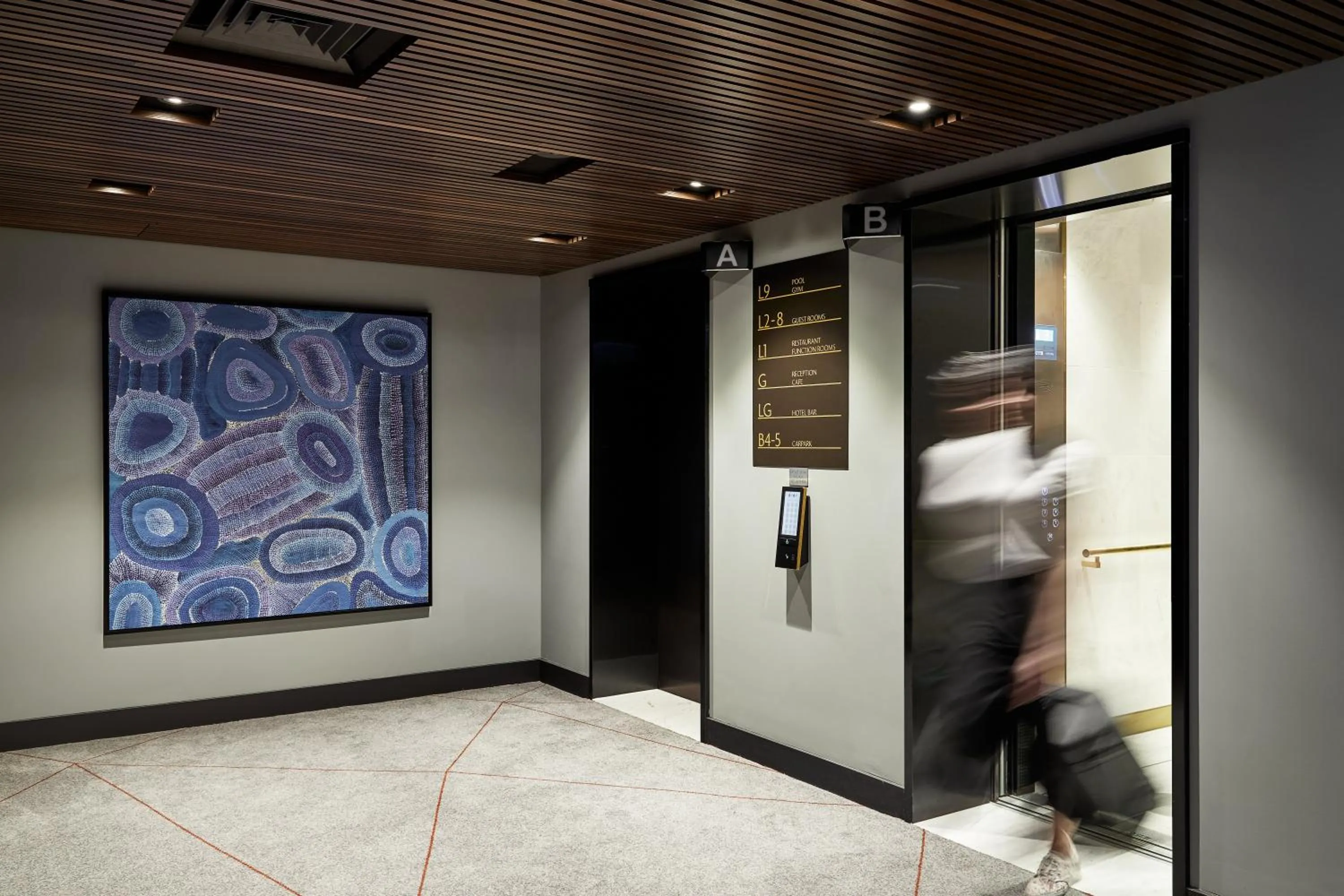 Decorative detail in Crowne Plaza Sydney Darling Harbour by IHG