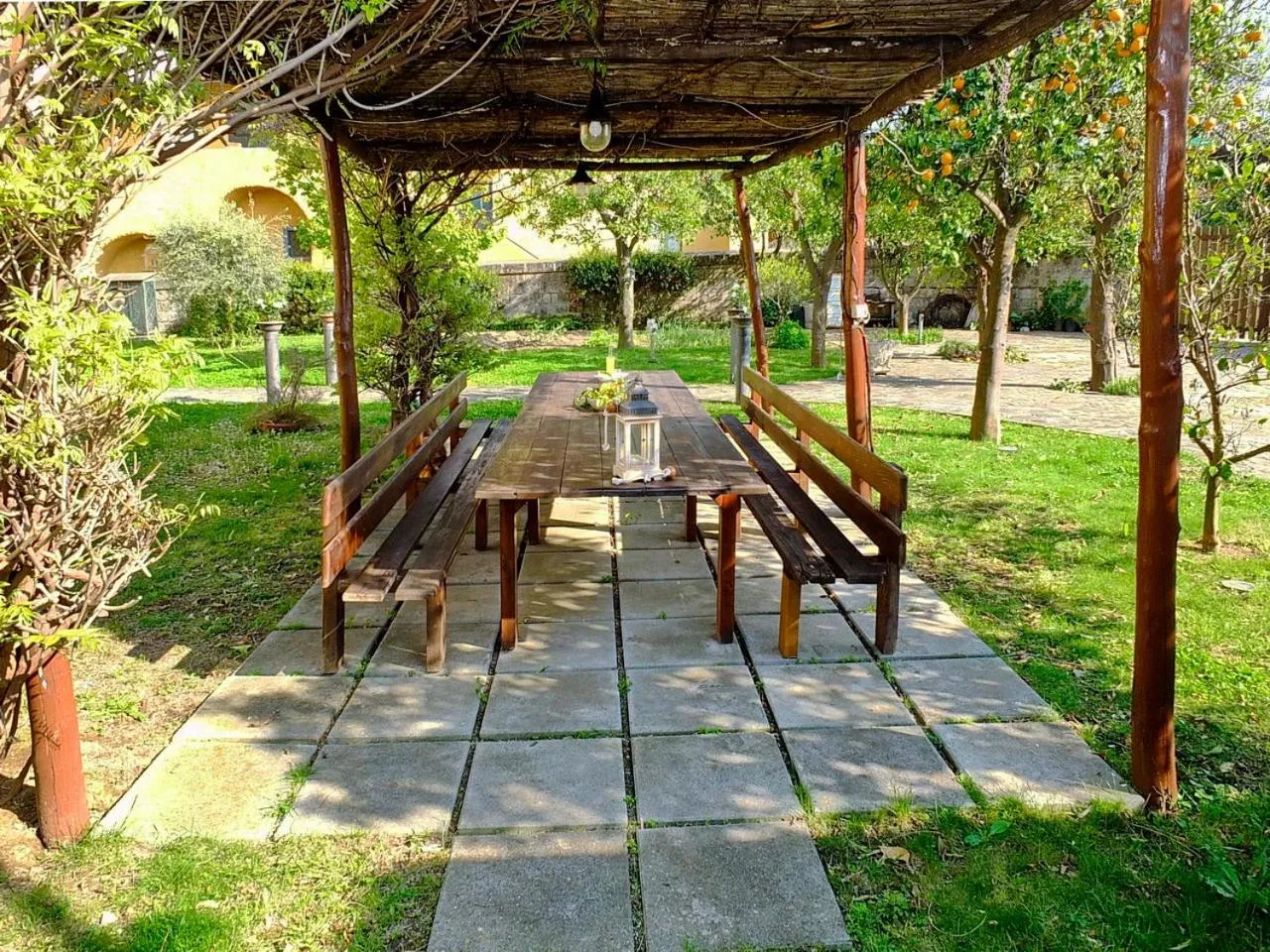 Garden in B&B Villa Elisa