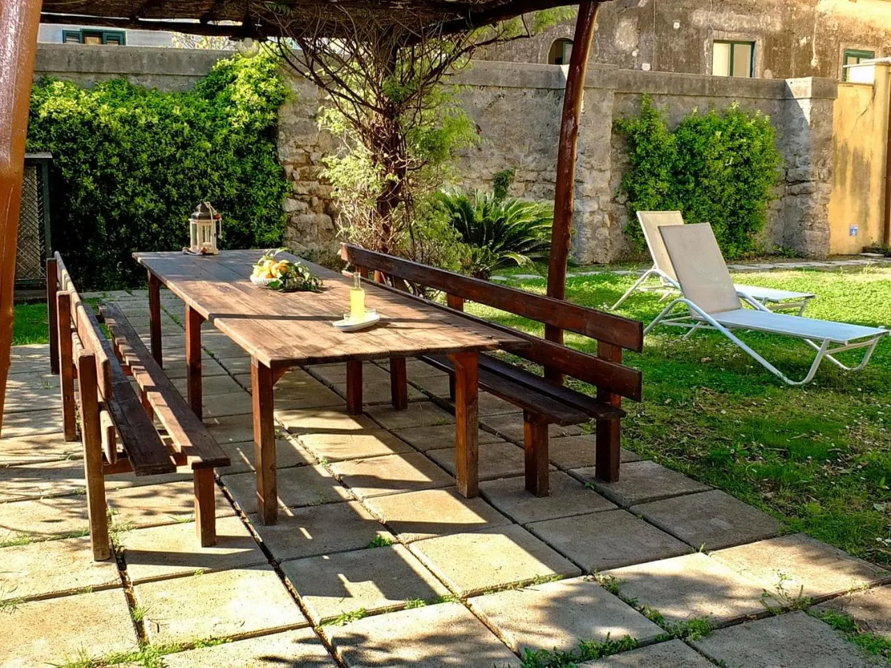 Garden in B&B Villa Elisa