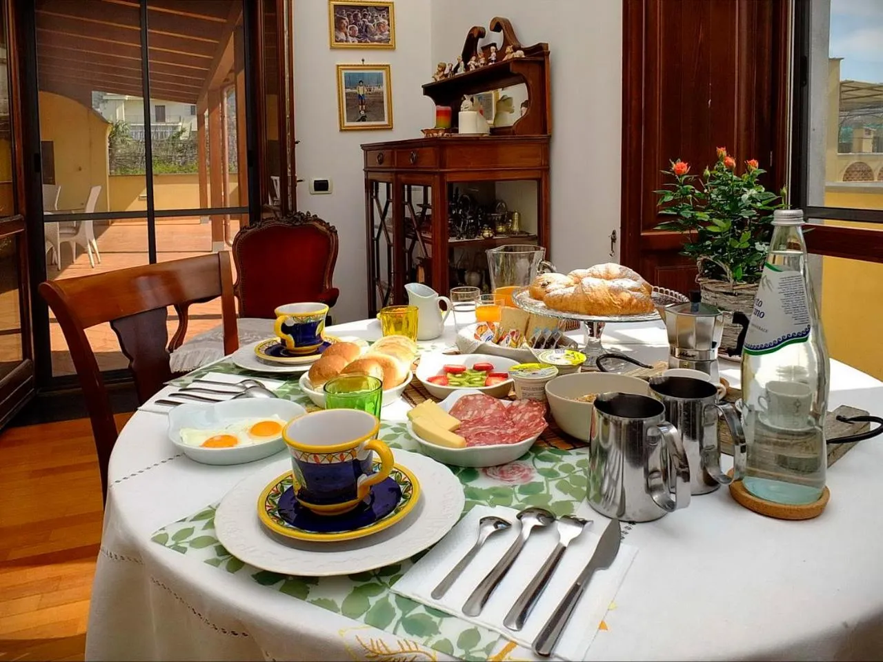 Breakfast in B&B Villa Elisa