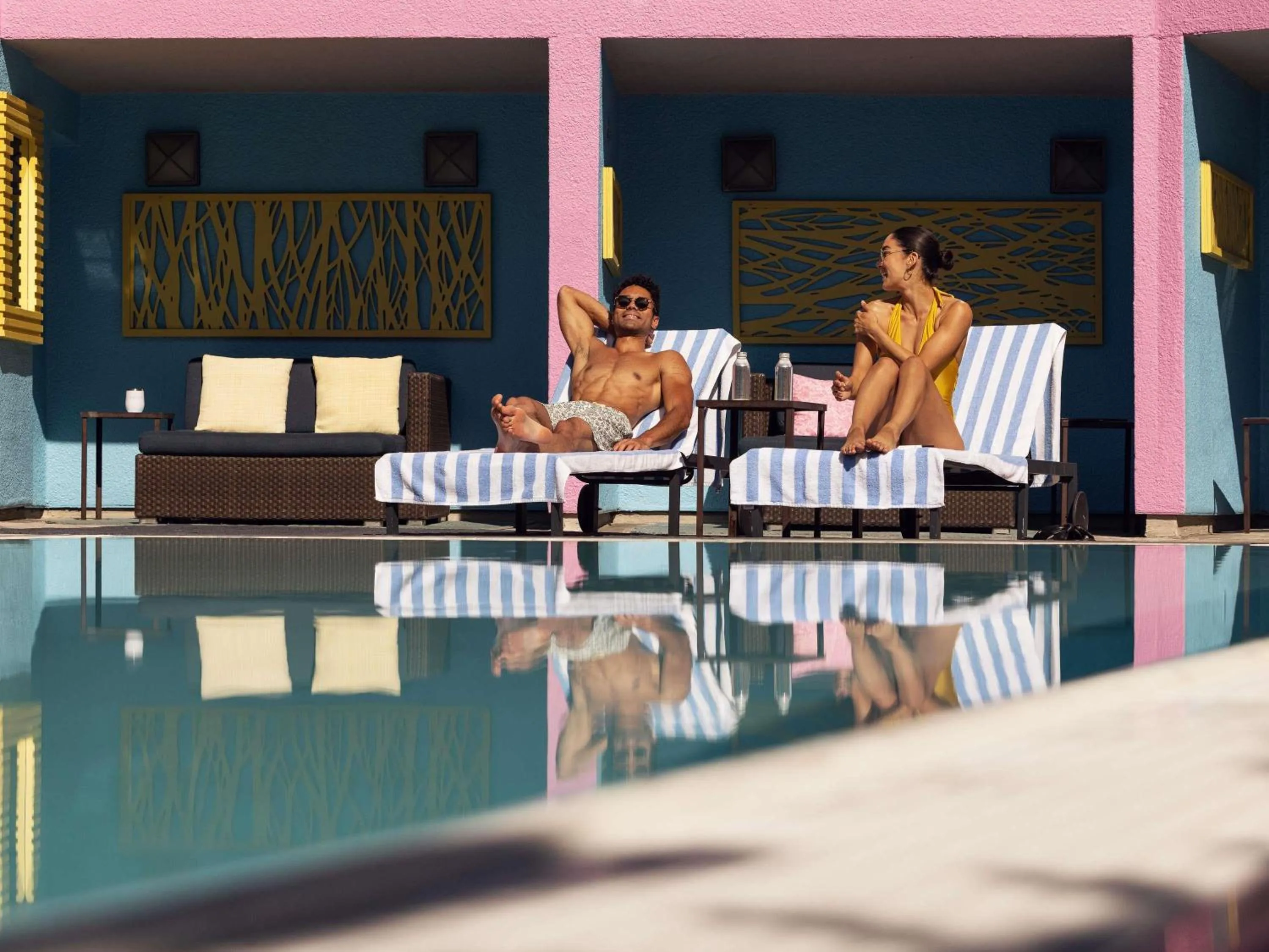 Property building in Hotel Sofitel Los Angeles at Beverly Hills