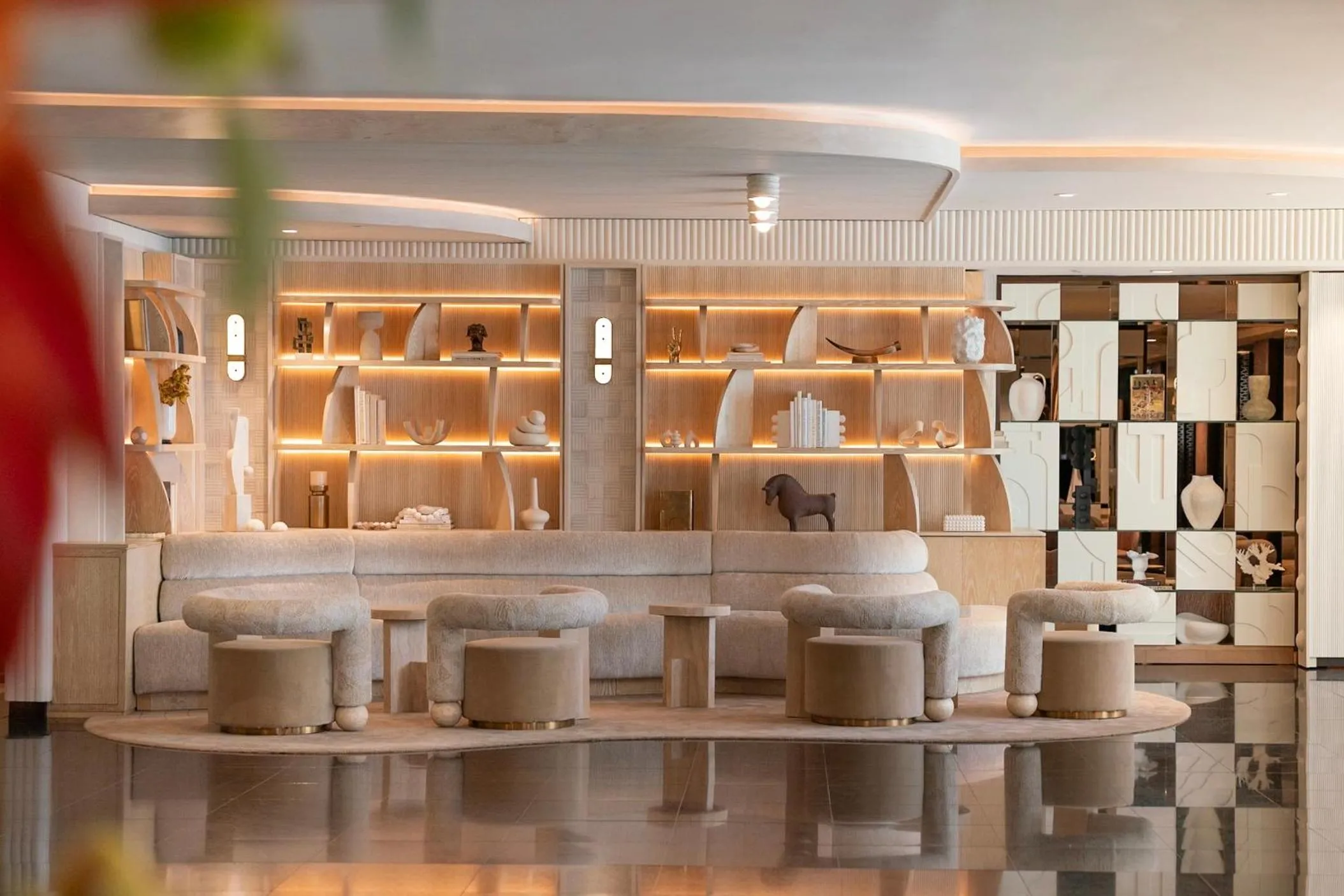 Library in Hotel Sofitel Los Angeles at Beverly Hills