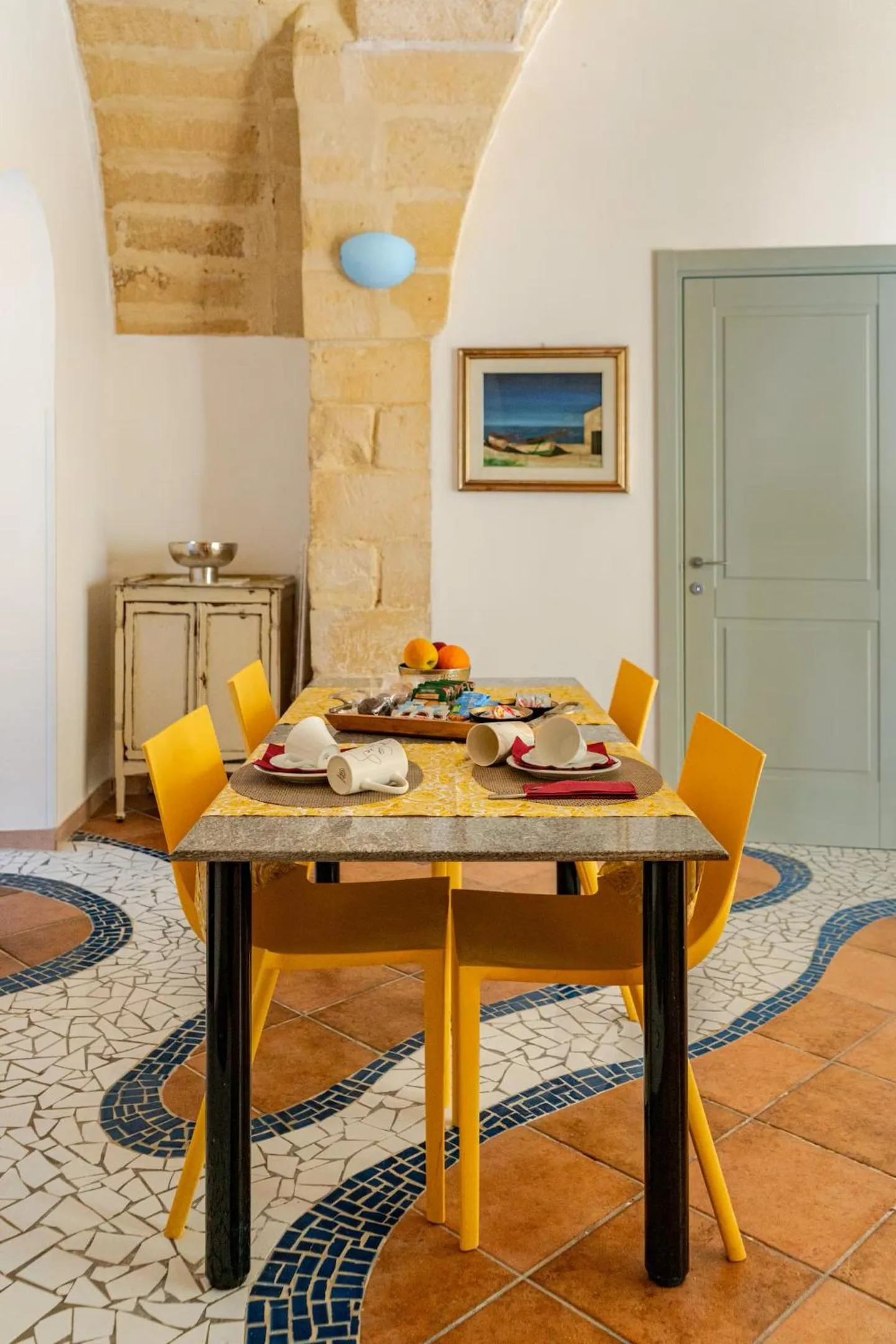 Living room in B&B Corte dei Memoli di Margiotta Giuseppina