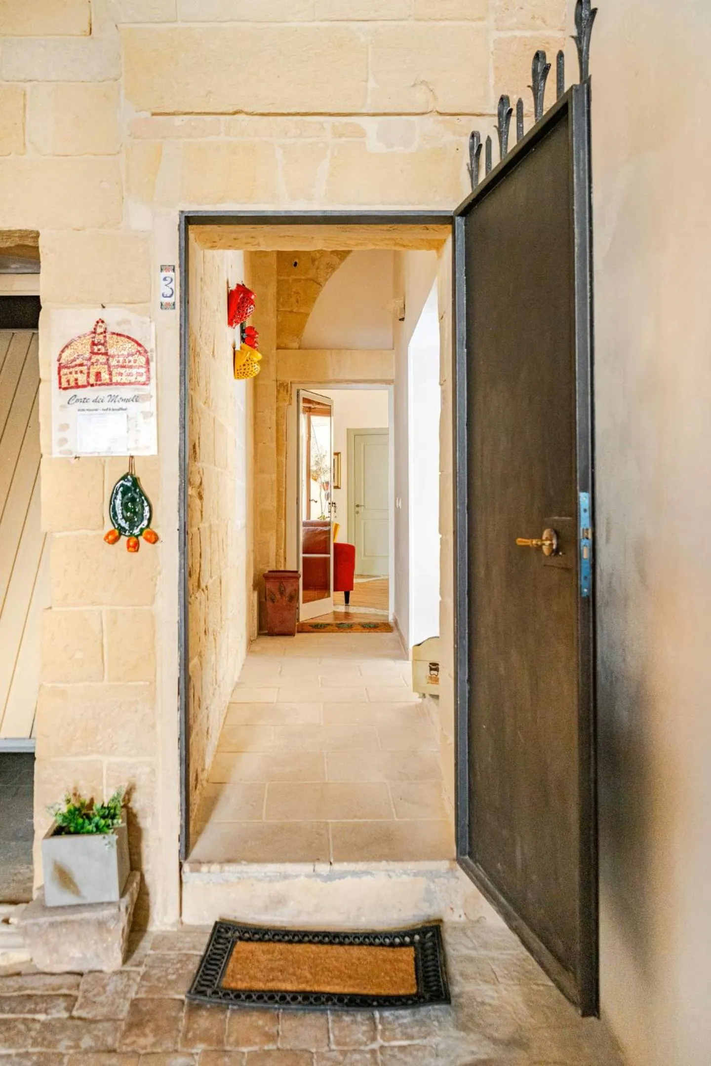 Facade/entrance in B&B Corte dei Memoli di Margiotta Giuseppina