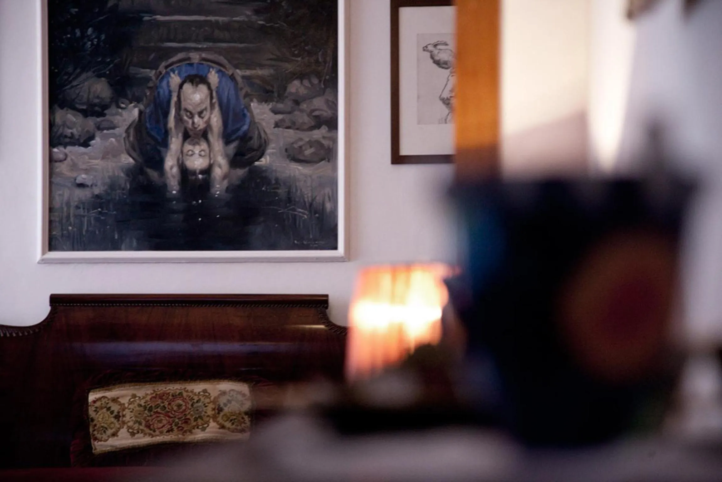 Living room in Le Case Cavallini Sgarbi di Rina Cavallini